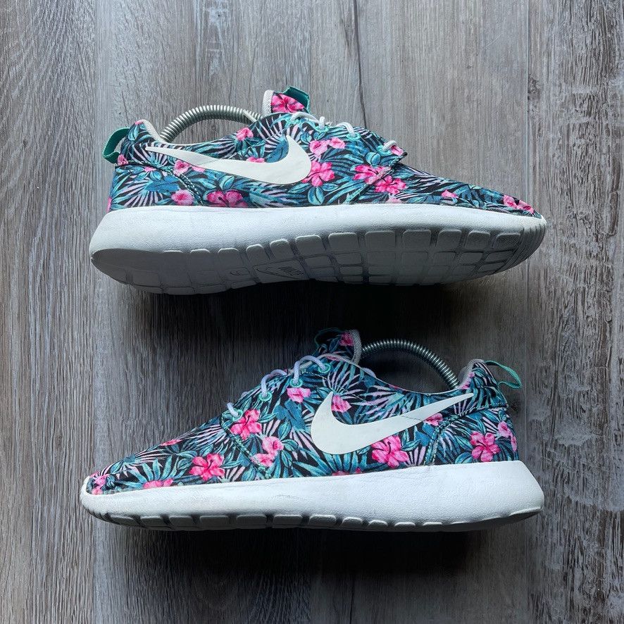Nike × Vintage NIKE • Roshe One Print Premium "Washed Teal" (8M) Size US 8 / EU 41 - 3 Thumbnail