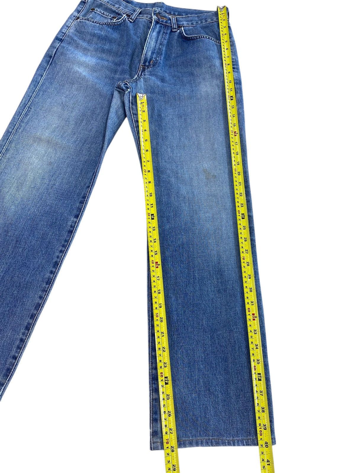 Edwin Edwin 505 Light Blue Wash Style Straight Leg Jeana Size US 30 / EU 46 - 8 Thumbnail