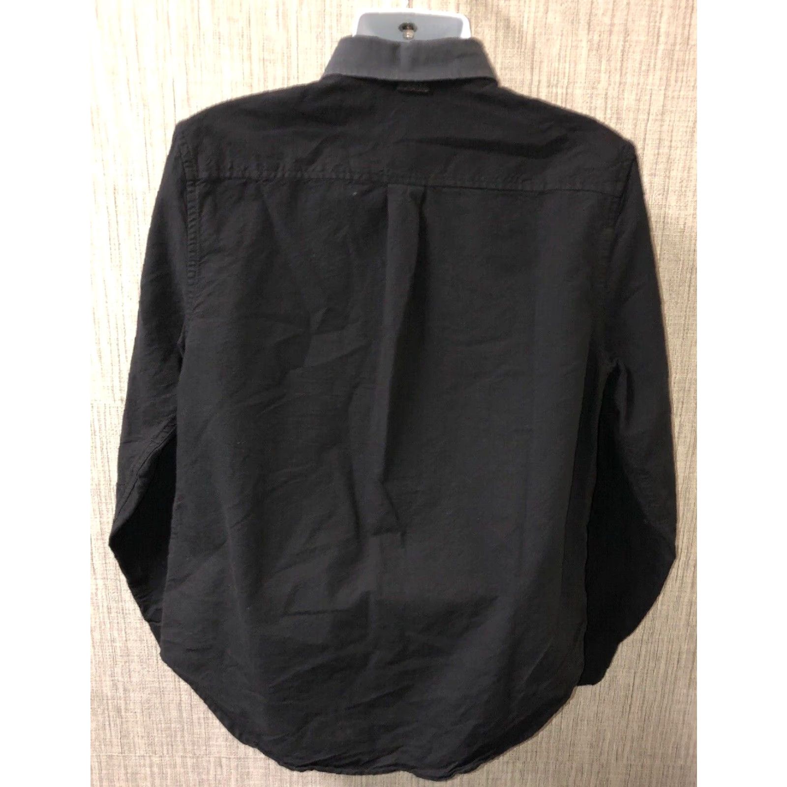 Robert Geller VINTAGE Robert Geller Five Four Mens Long Sleeve Button-Up Shirt Size L Black Clothing Size US L / EU 52-54 / 3 - 4 Thumbnail