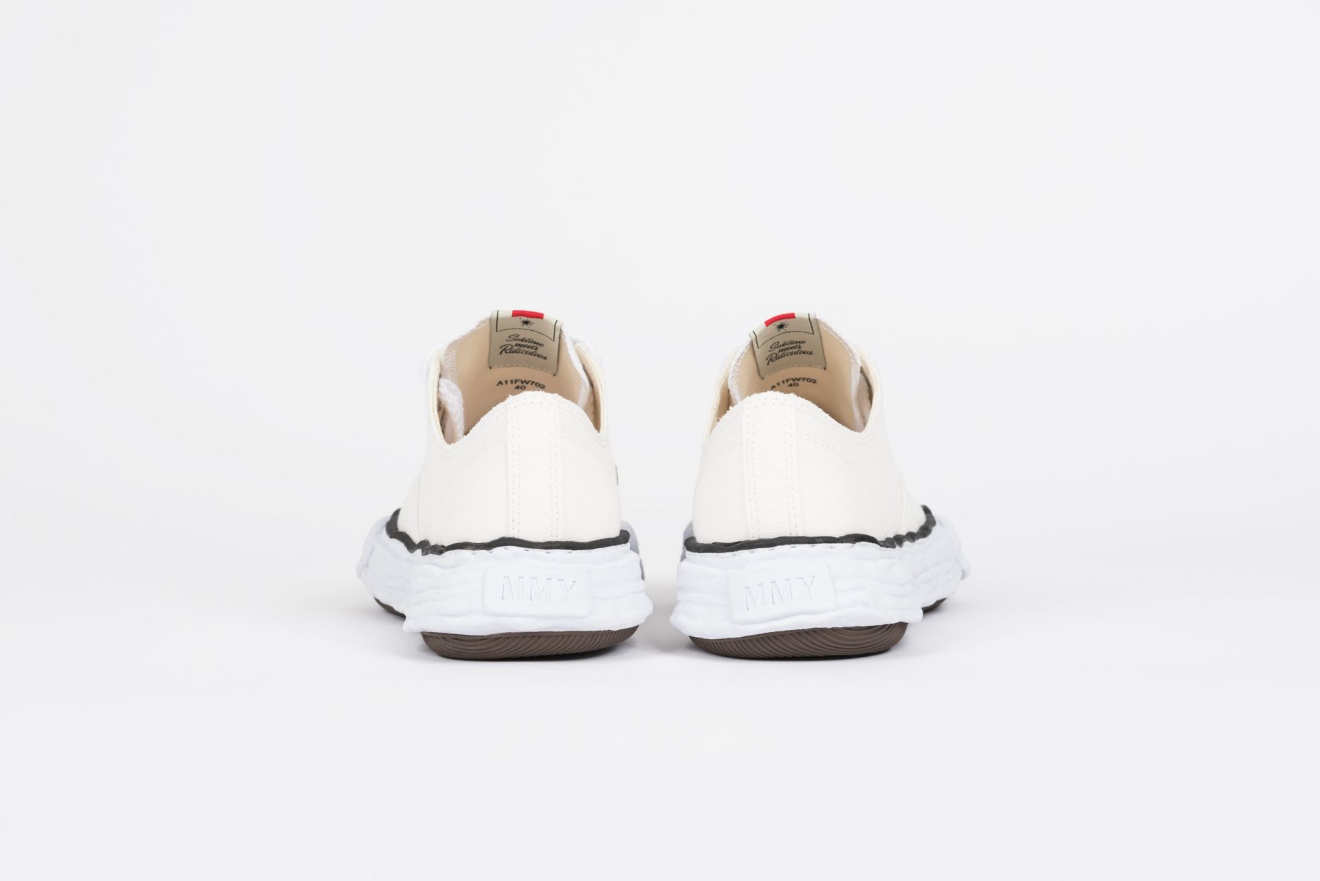 Maison MIHARA YASUHIRO o1mle0426 Peterson 23 OG Sole Canvas Low Top Sneakers Size US 11 / EU 44 - 3 Thumbnail