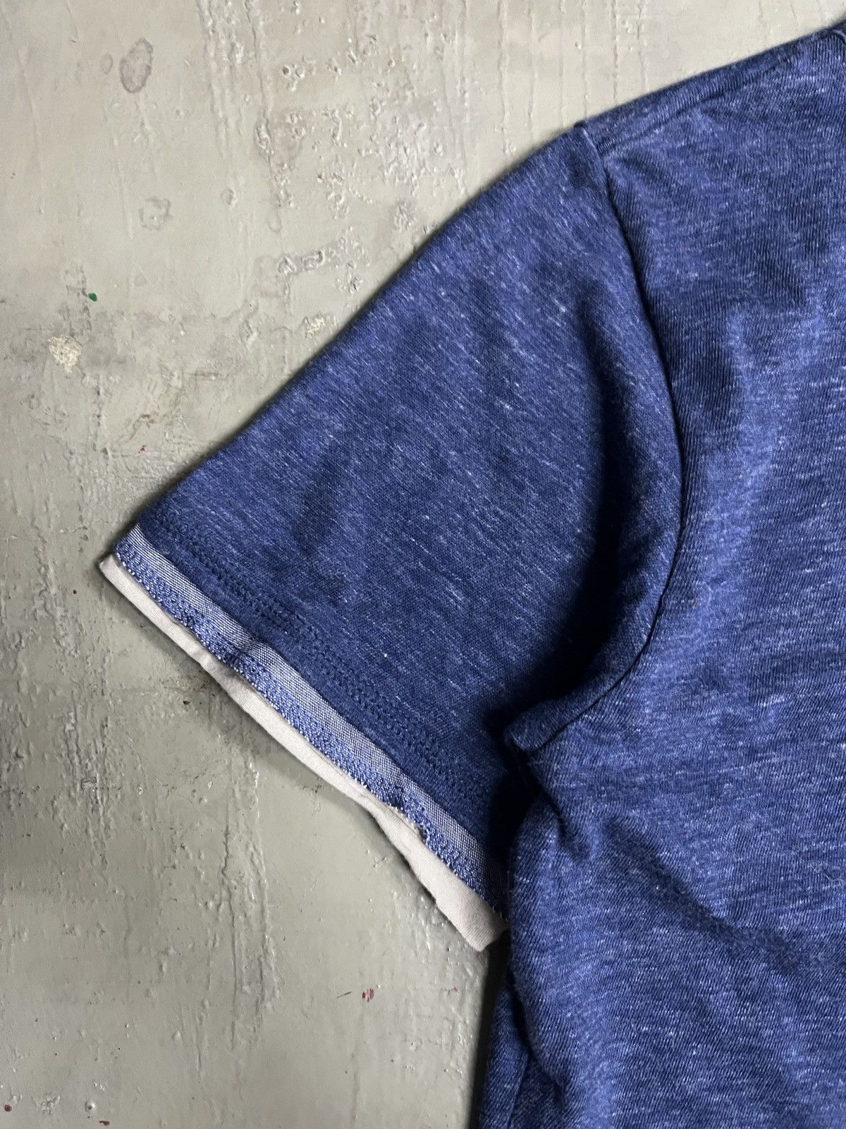 Visvim Takeo Kikuchi RRL Greg Lauren Inspired Indigo Slub Henley Size US M / EU 48-50 / 2 - 4 Thumbnail