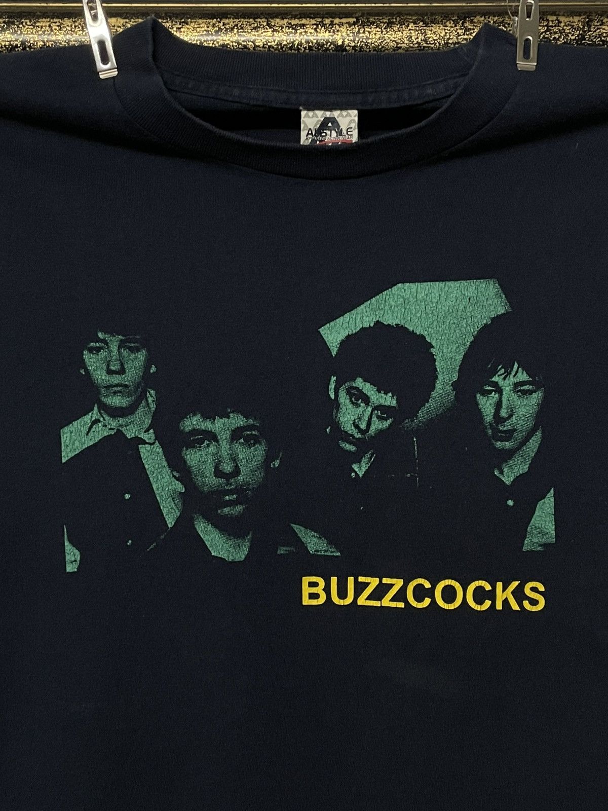Band Tees Vintage Og 90s Buzzcocks English Punk Rock Line Up Face Band Size US S / EU 44-46 / 1 - 3 Thumbnail