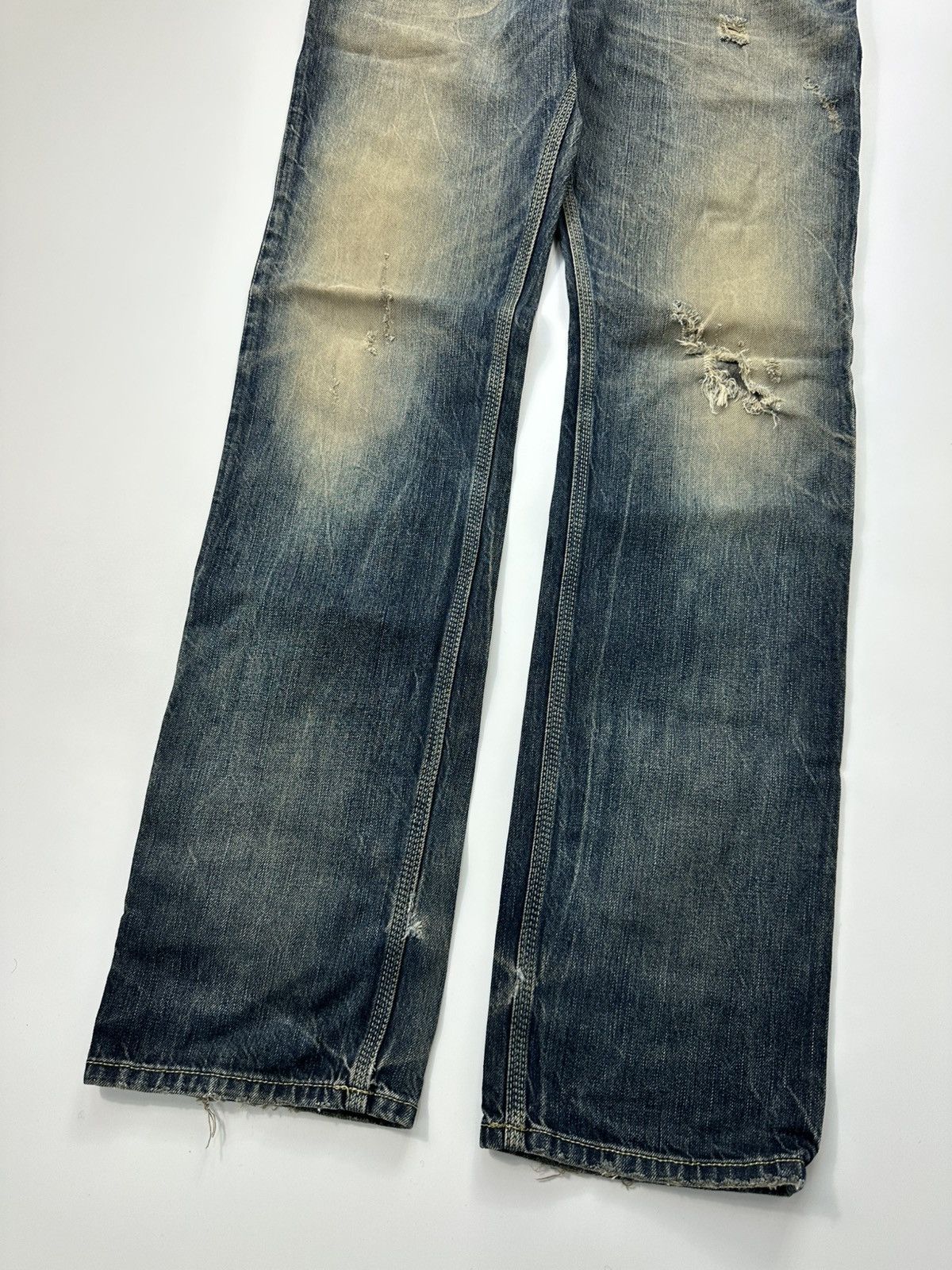 Diesel Diesel&CO Jeans Dry Faded Denim Vintage Size US 34 / EU 50 - 7 Thumbnail