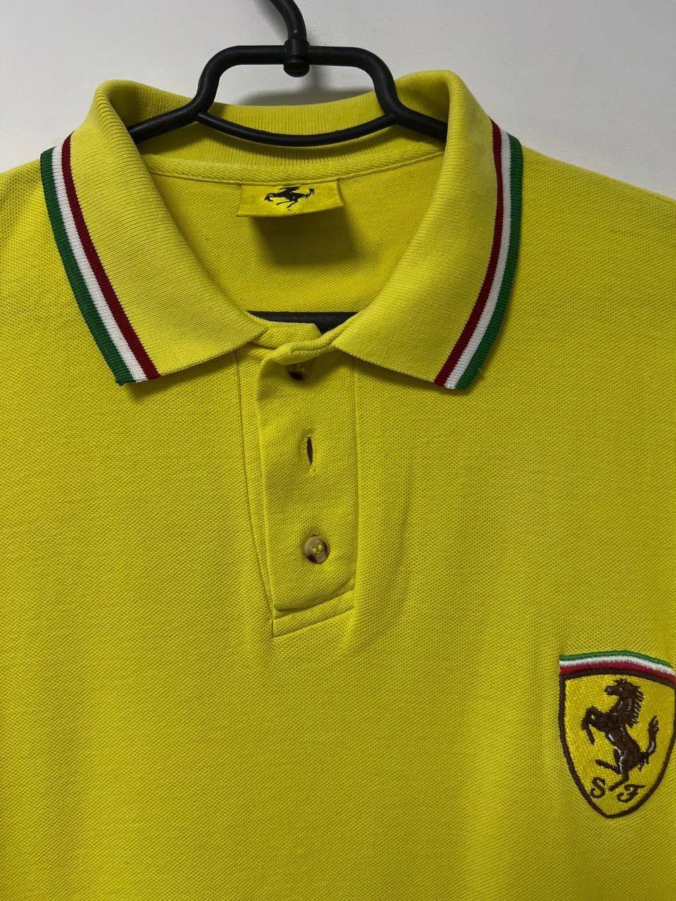 Ferrari Vintage 1996 Ferrari Formula 1 Polo F1 Schumacher 90s sz L Size US L / EU 52-54 / 3 - 8 Thumbnail