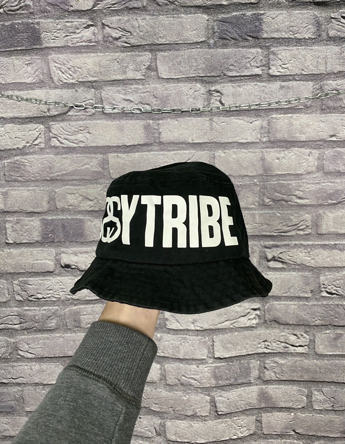 Stussy Vintage rare panama cap hat Stussy big logo swoosh y2k Size ONE SIZE - 2 Thumbnail