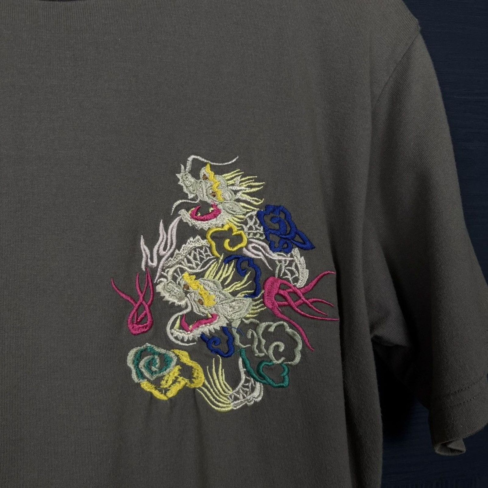 Harley Davidson × Japanese Brand × Vintage 🇯🇵TOYO ENT. SUKAJAN SOUVENIR EMBROIDERED T Size US L / EU 52-54 / 3 - 7 Thumbnail