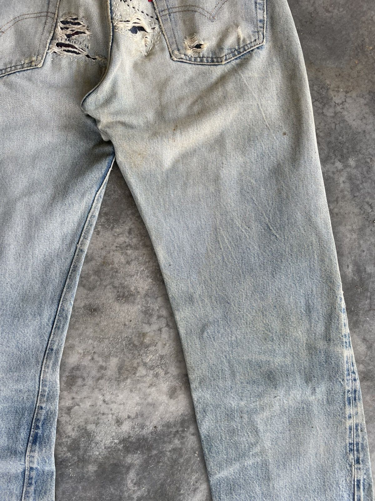 Levi's VTG 80s Levi's 501 Redline #524 #boro Size US 30 / EU 46 - 13 Thumbnail