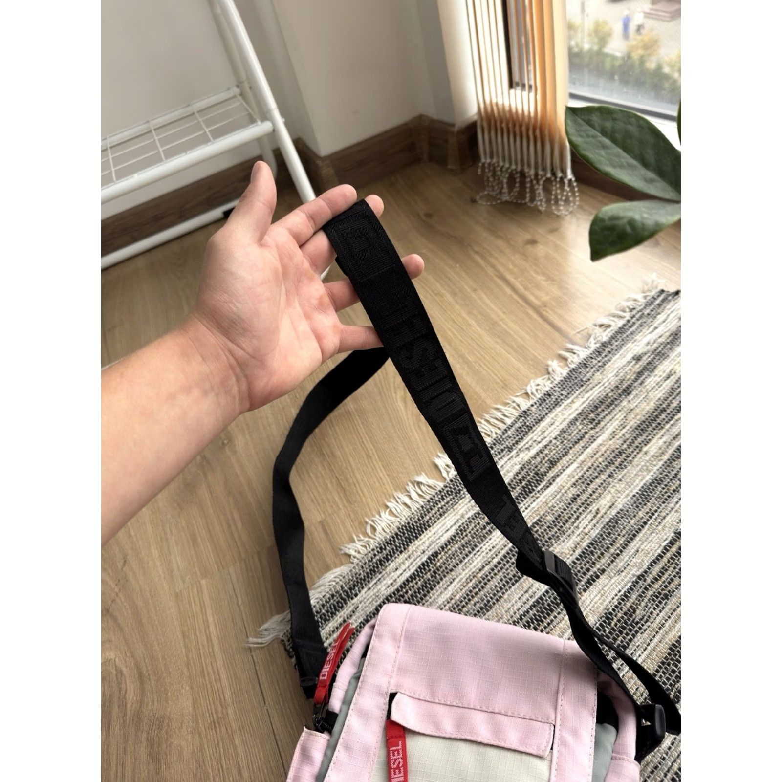 Diesel VINTAGE Diesel Crosboddy Rare Pink Shoulder Bag - Y2K Sling Massenger Bag, Unisex Adults, Medium Size ONE SIZE - 5 Thumbnail