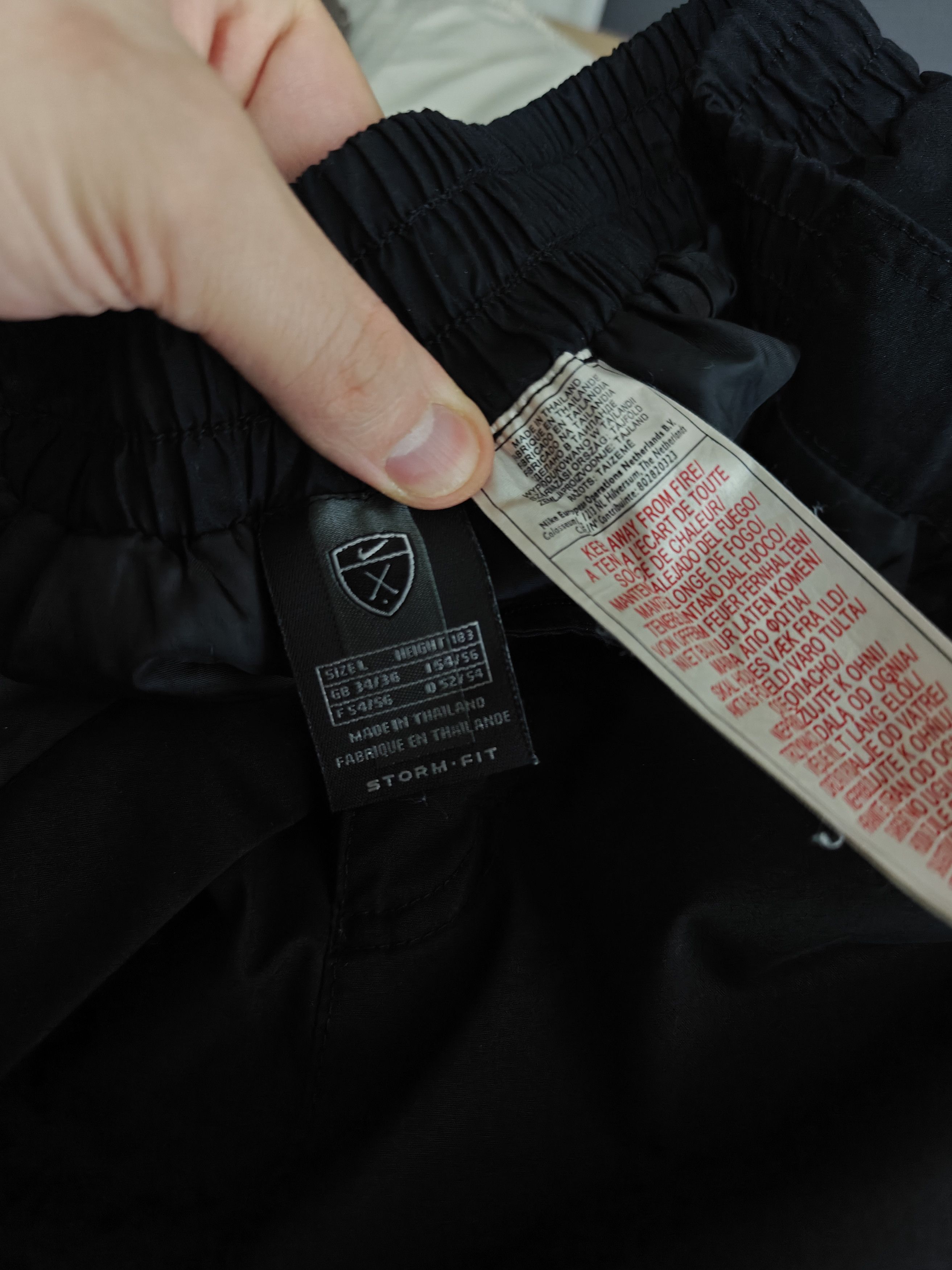 Nike Nike Storm Fit Track Pants Black Golf size L Size US 34 / EU 50 - 13 Thumbnail