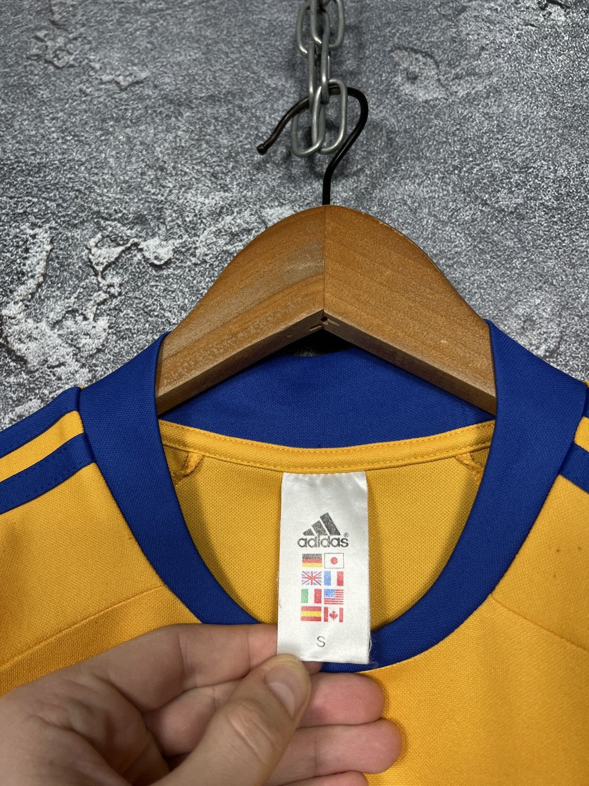 Adidas Vintage Adidas Romania 2008/10 #1 Helton Jersey T-shirt Size US S / EU 44-46 / 1 - 11 Thumbnail