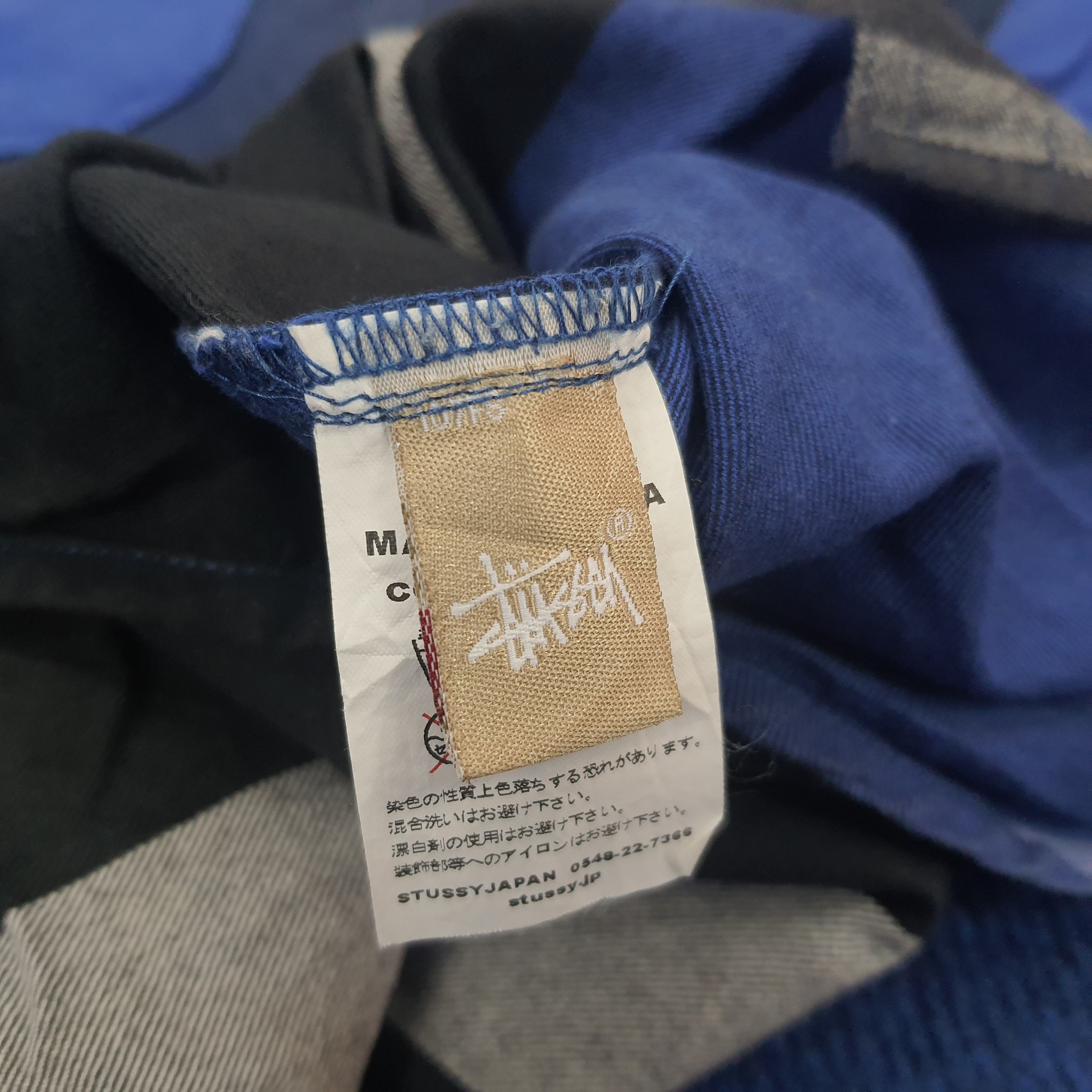 Stussy × Vintage Vintage Stussy Custom Logo Button Shirt Size US M / EU 48-50 / 2 - 7 Thumbnail