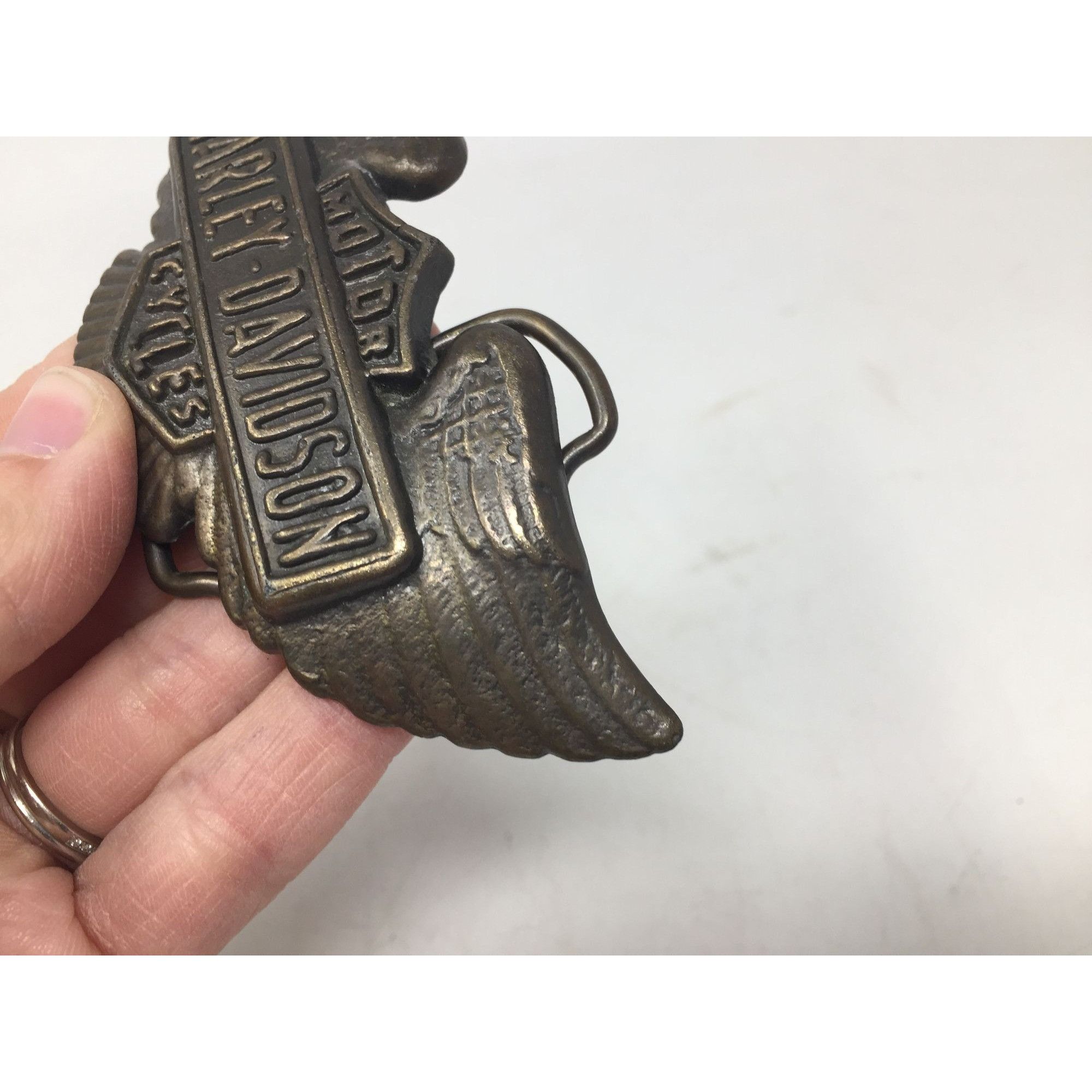Other Vintage Harley Davidson Motor Cycles Harley Davidson Wings M Size ONE SIZE - 6 Thumbnail