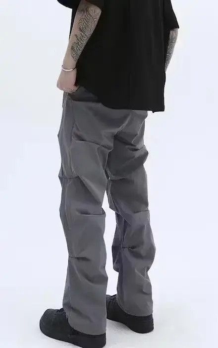 Japanese Brand × Jean Stack Pleated Gray Sweatpants Size US 32 / EU 48 - 4 Thumbnail