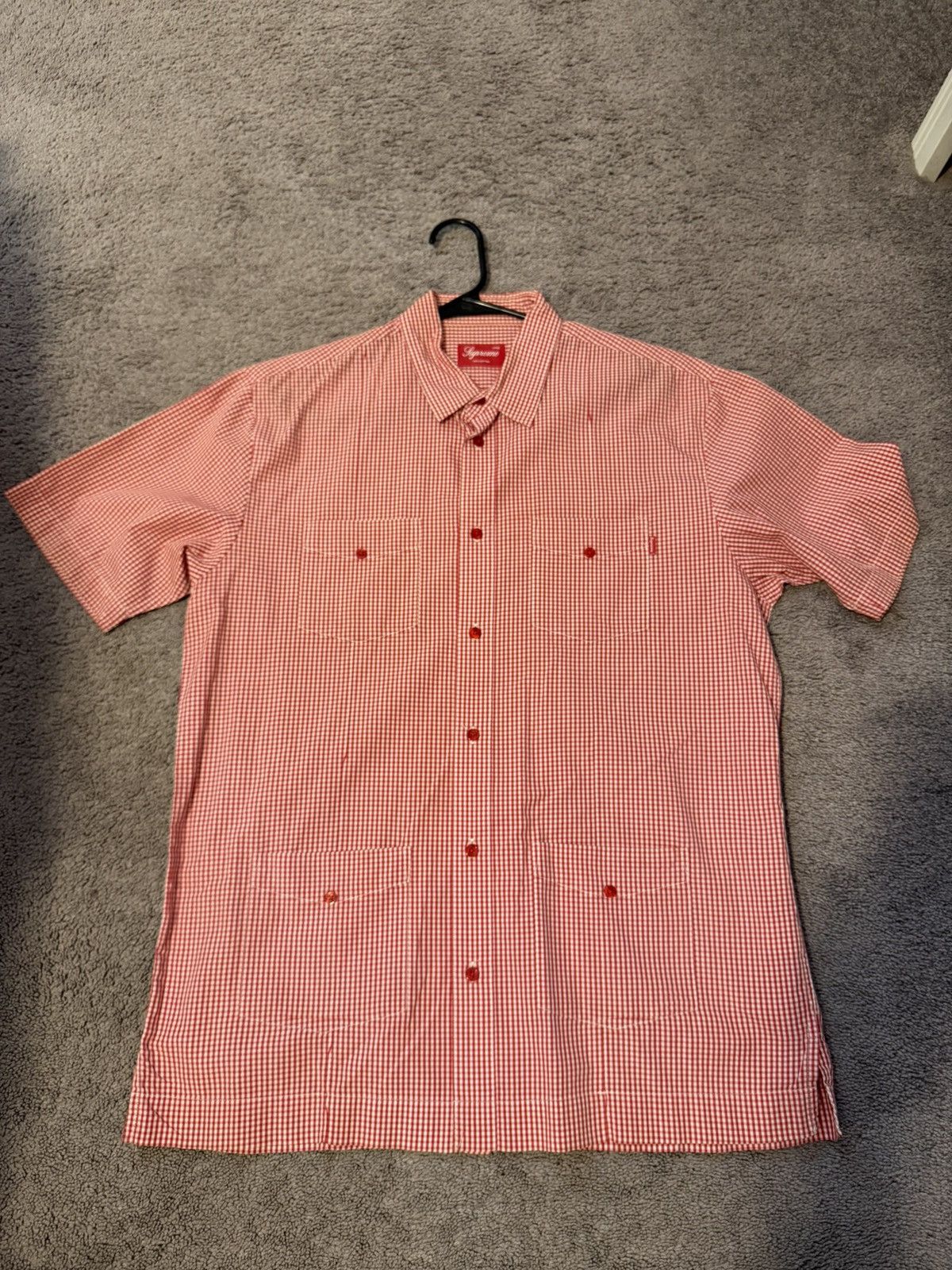 Supreme Supreme gingham guyabera shirt ss09 large vintage Size US L / EU 52-54 / 3 - 1 Thumbnail