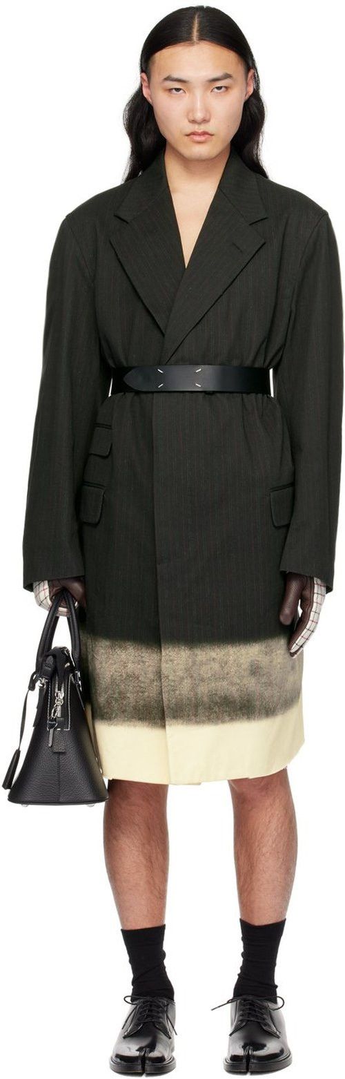 Maison Margiela margiela men runway 2024 printed tailored coat 46 os Size US S / EU 44-46 / 1 - 7 Thumbnail
