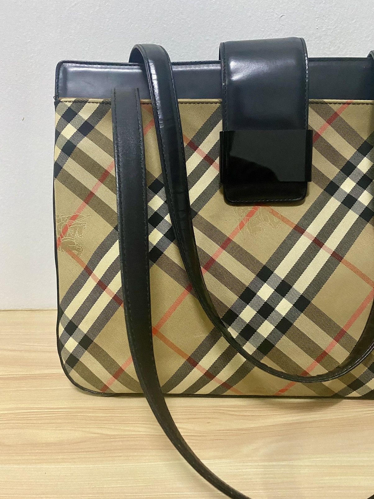Burberry Vintage Burberrys of London Nova check handbag Size ONE SIZE - 3 Thumbnail