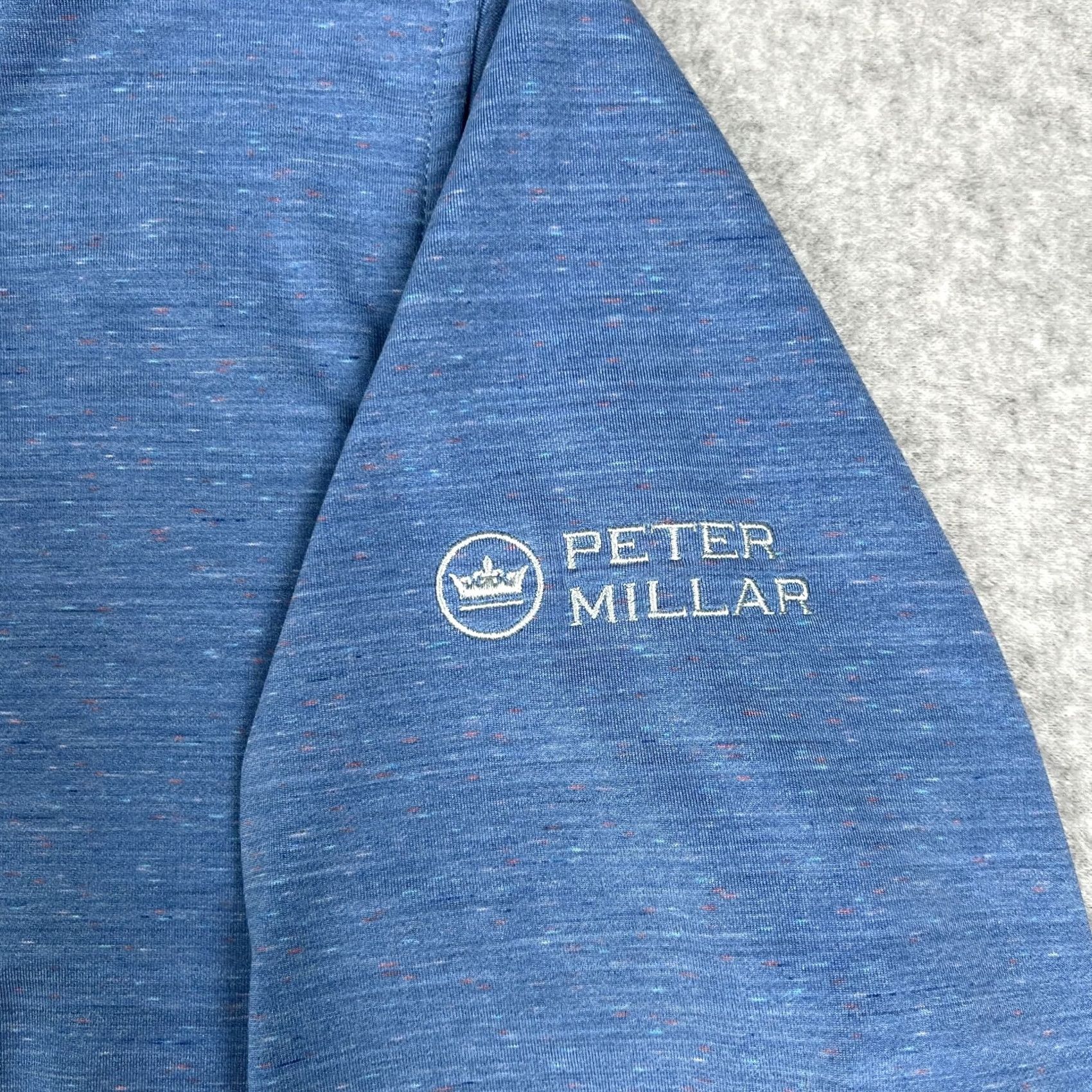 Peter Millar Peter Millar Golf Perth Quarter Zip Performance Pullover Mens XL Blue Active Size US L / EU 52-54 / 3 - 6 Thumbnail