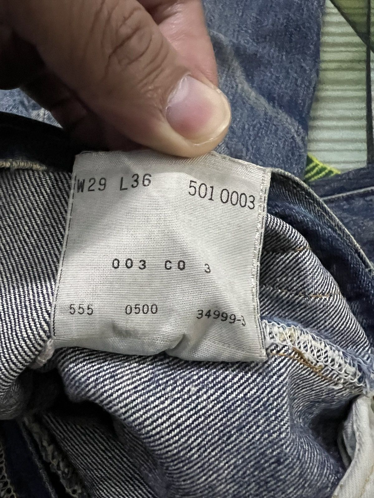 Levi's VINTAGE LEVIS 501 BIG E DISTRESSED JEANS Size US 28 / EU 44 - 22 Thumbnail