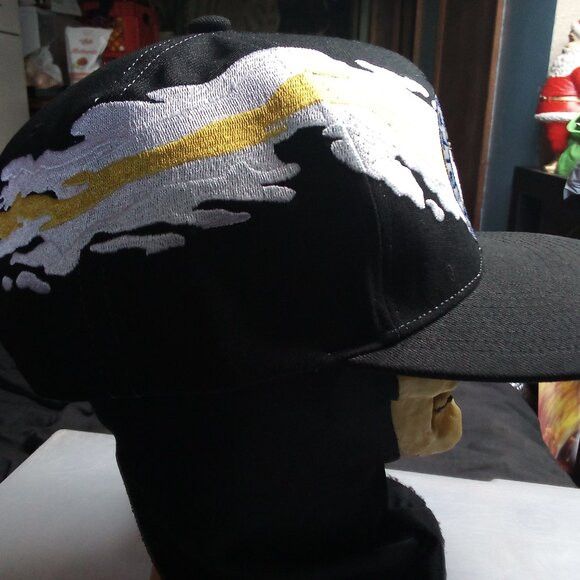 Mitchell & Ness × NHL Mitchell & Ness Pittsburgh Penguins Splash Snap Hat Cap Size ONE SIZE - 4 Thumbnail