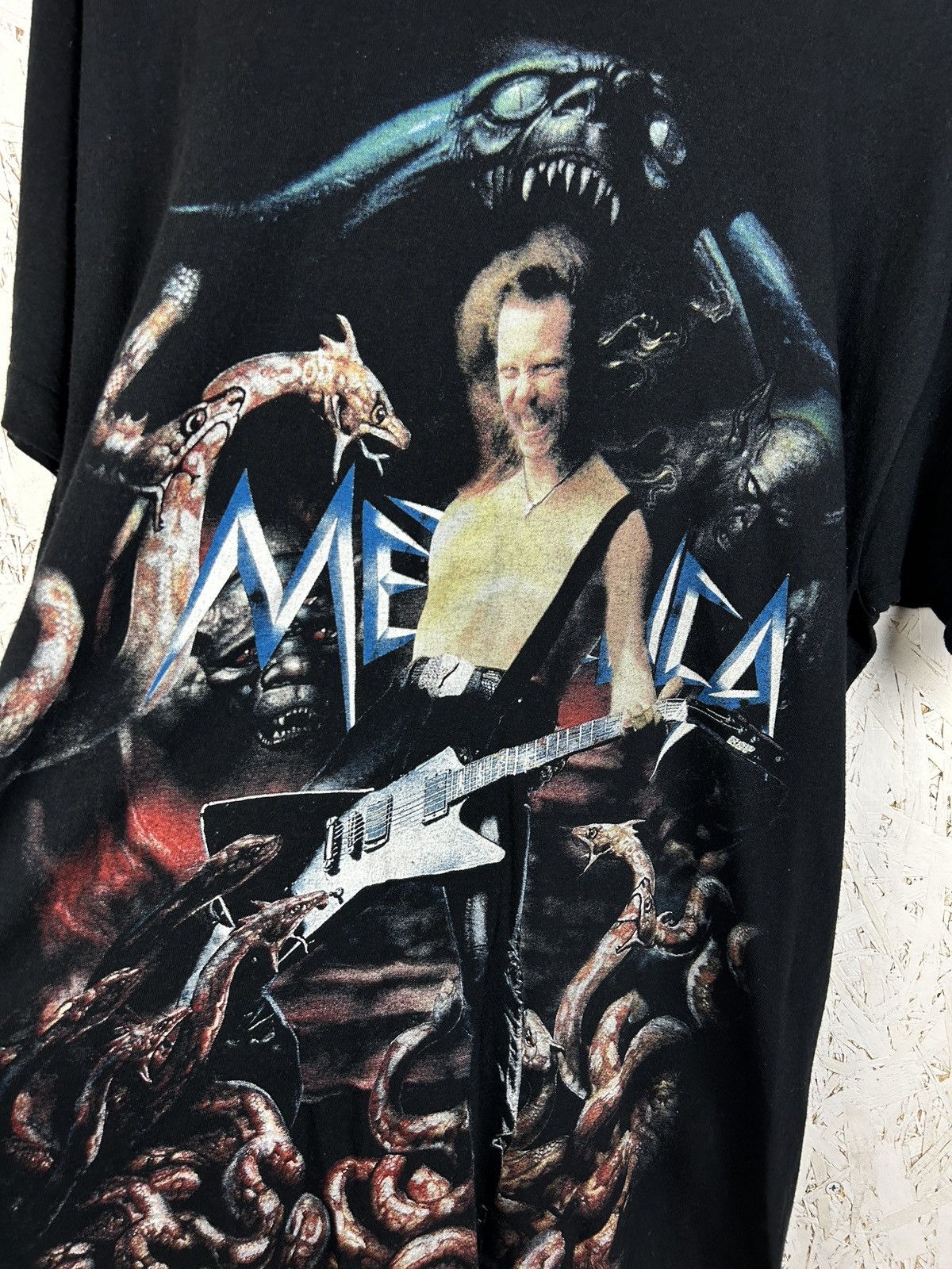 Band Tees 90s Vintage Metallica AOP Load Era Crazy Boot T-Shirt ~XL Size US XL / EU 56 / 4 - 2 Thumbnail