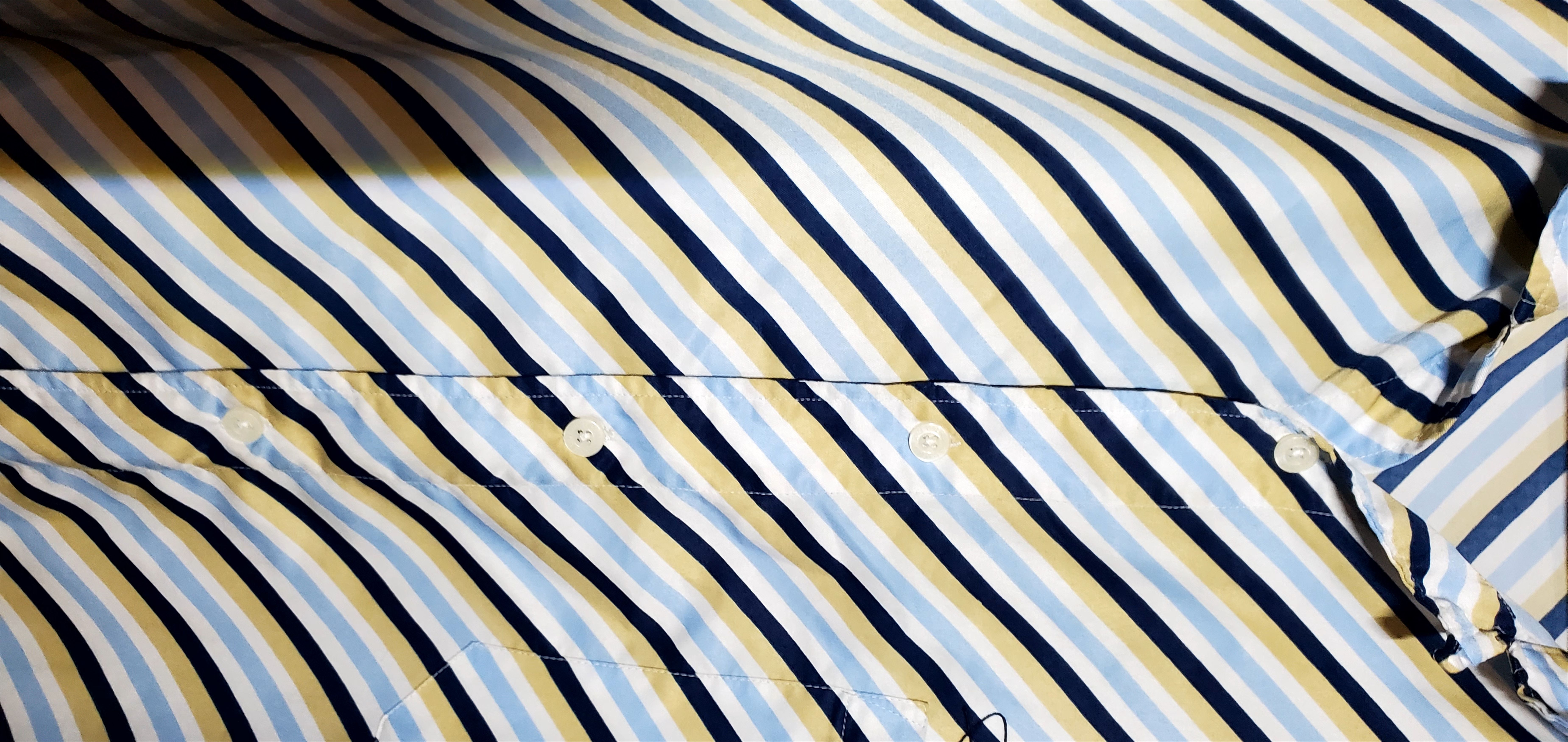 Fubu 3XL Striped Button Down Shirt Fubu x Sean John Size US XXL / EU 58 / 5 - 6 Thumbnail