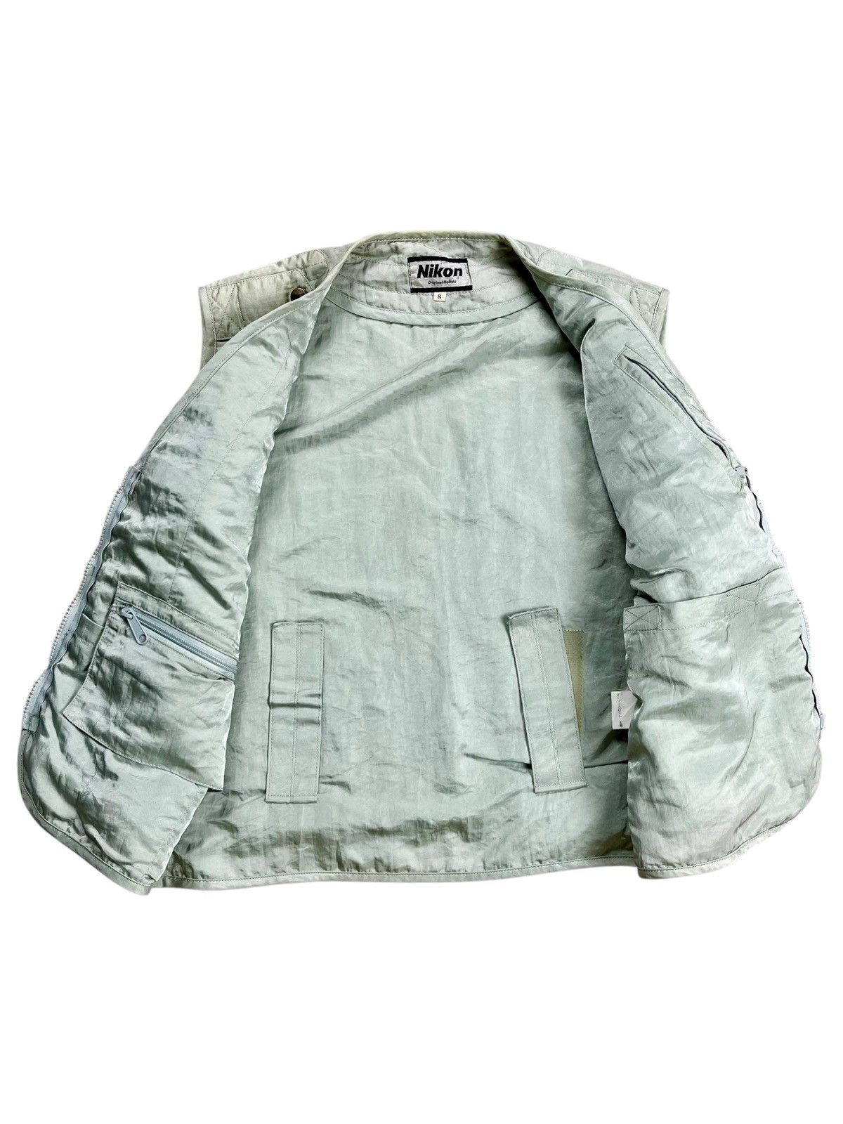 Final Home 2000s Nikon - Cargo Vest Jacket Size US M / EU 48-50 / 2 - 2 Thumbnail