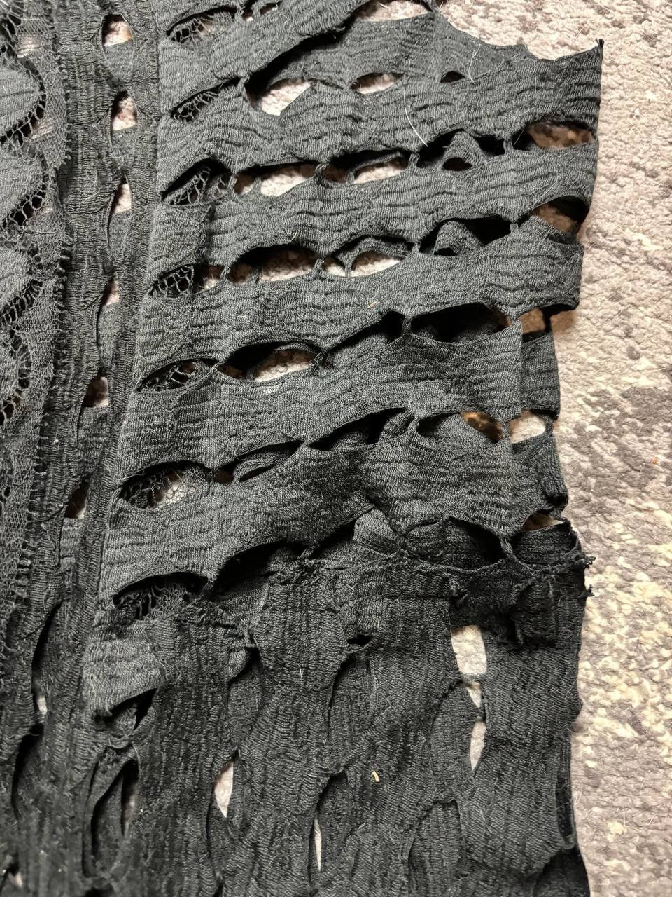 If Six Was Nine × Japanese Brand Vintage Sharon Wauchob y2k crocet beach opium black dress 00 Size US S / EU 44-46 / 1 - 4 Thumbnail