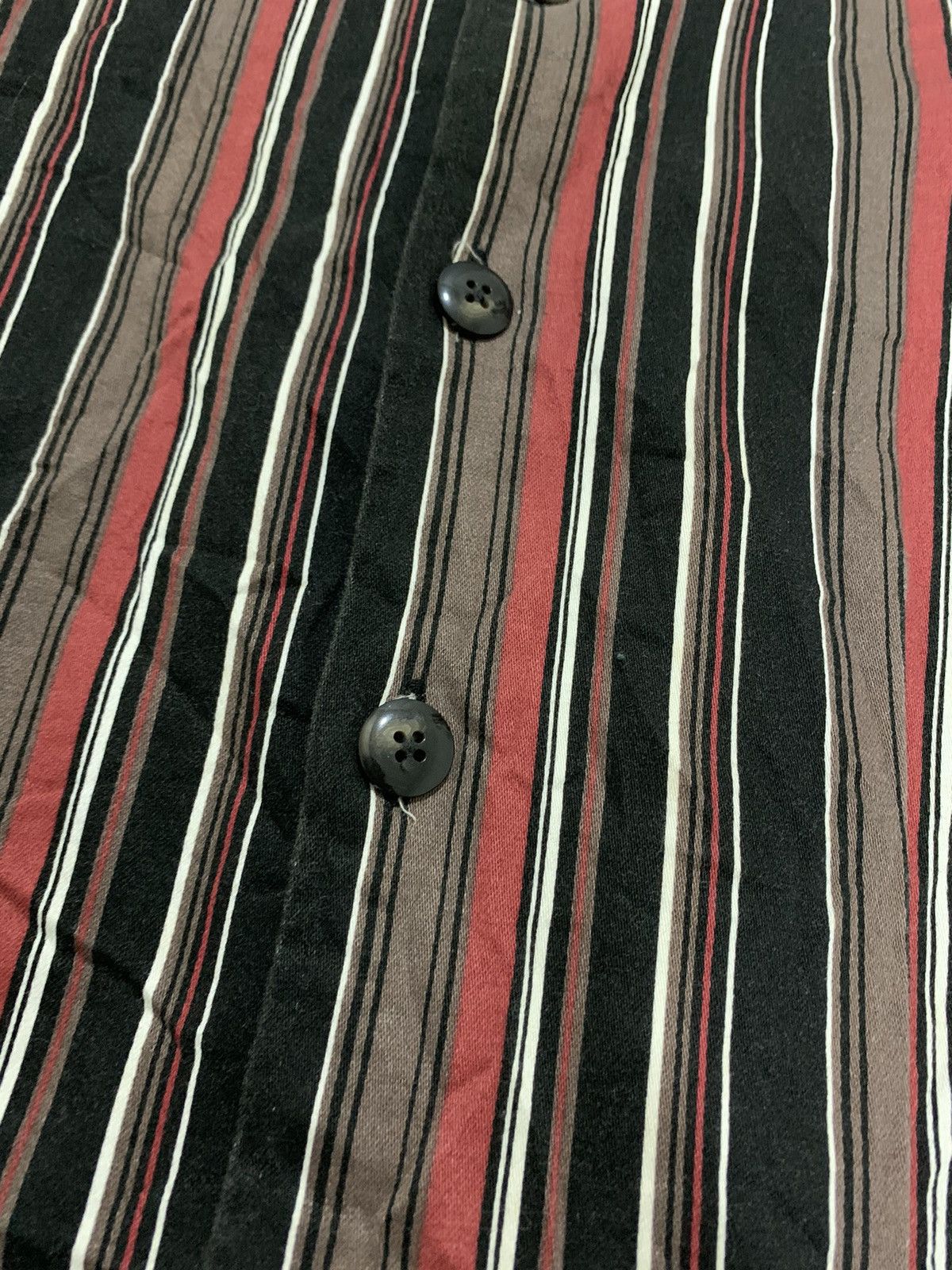 Tornado Mart Tornado Mart Striped Button Up Shirt Size US M / EU 48-50 / 2 - 4 Thumbnail