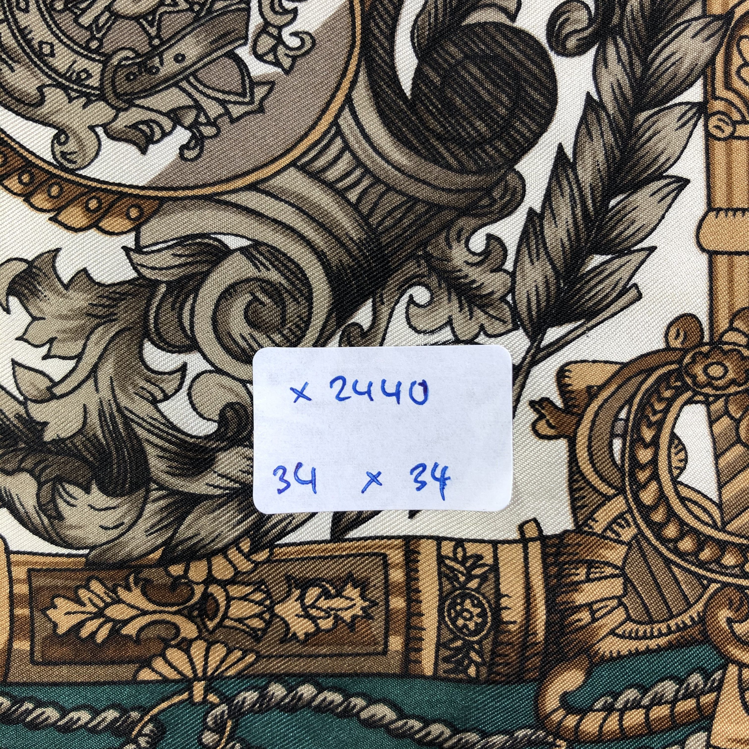 Vintage Vintage Silk Scarf Size ONE SIZE - 6 Thumbnail