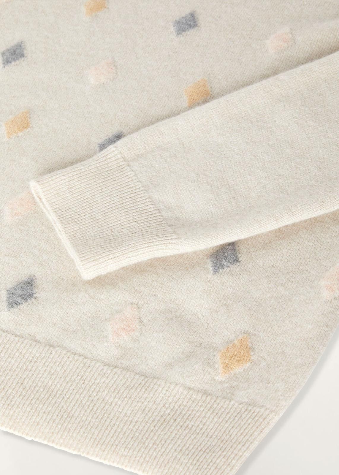 Loro Piana o1srvl11e0824 Lower Hutt Cashmere V-Neck Sweater in Beige Size L / US 10 / IT 46 - 5 Thumbnail