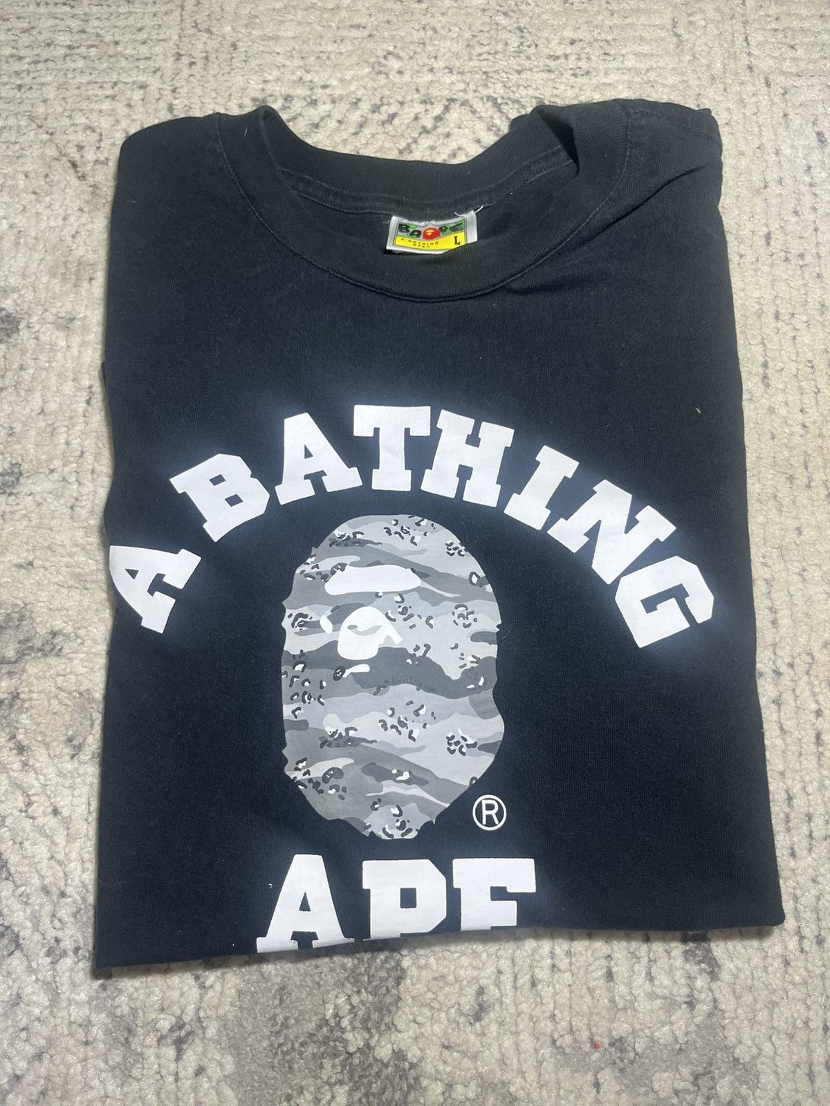 Bape bape space camo college tee size L Size US L / EU 52-54 / 3 - 1 Preview