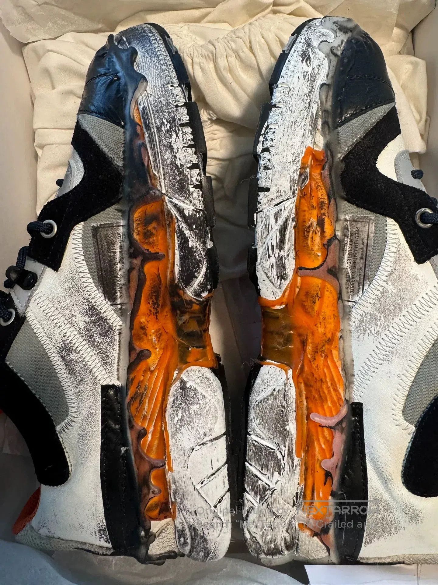 Maison Margiela Maison Margiela Distressed Casual Sneakers. Size US 9 / EU 42 - 3 Thumbnail