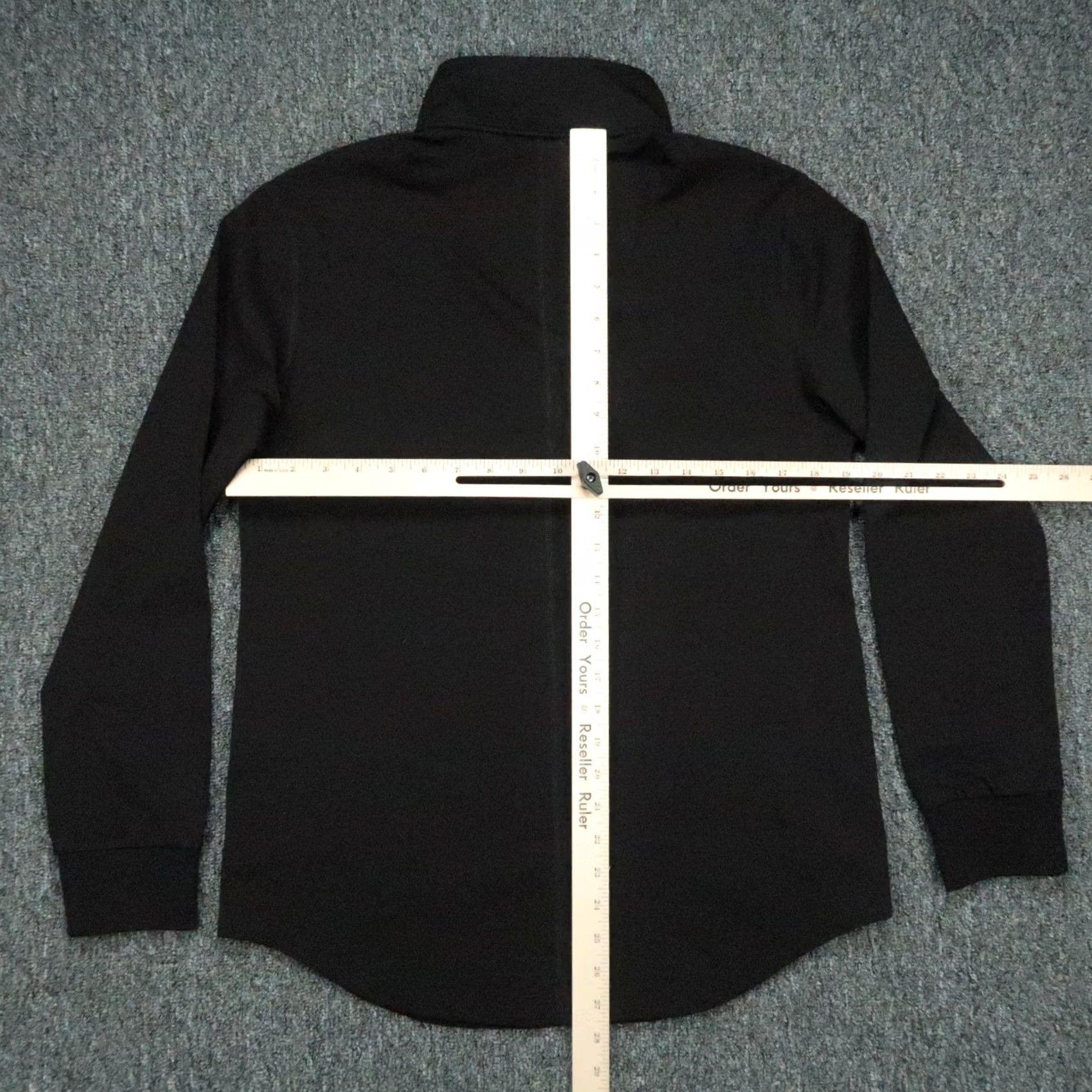 Asics BYLT Pullover Mens Small Black Athletic Golf Quarter Zip Size US S / EU 44-46 / 1 - 7 Thumbnail