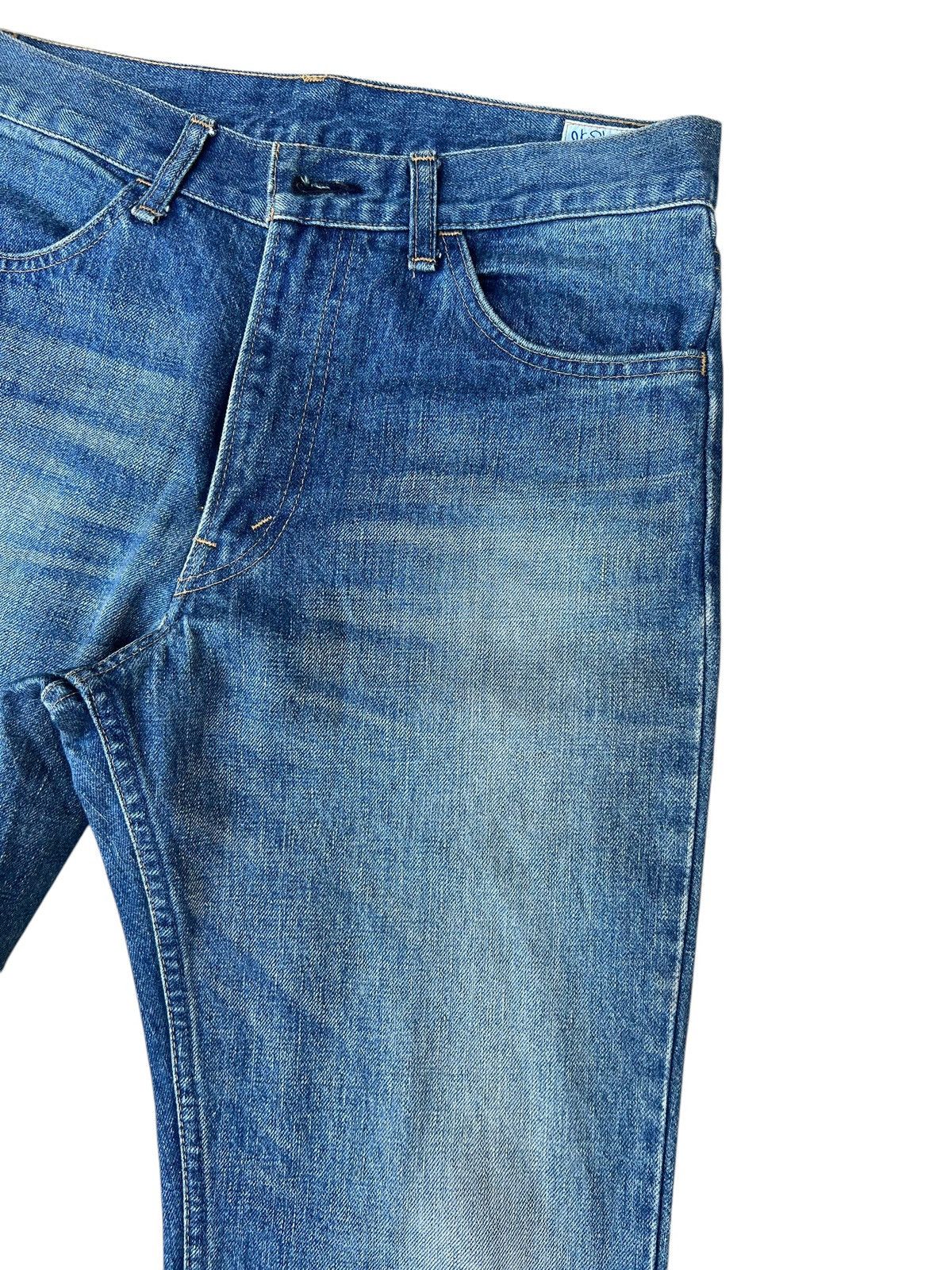 Orslow Dirty Mud Orslow Distressed Denim Bootcut Flare Jeans Size US 30 / EU 46 - 9 Thumbnail