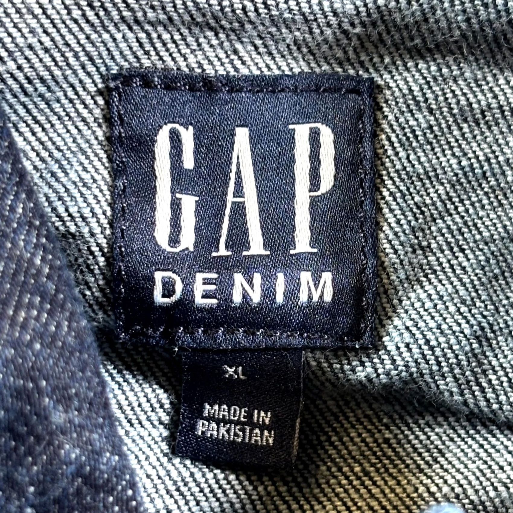 Gap Gap Trucker Jacket Womens XL Denim Blue Cotton Stretch Casual Workwear Travel Denim Jacket XL Womens Blue Trucker Jacket Size XL / US 12-14 / IT 48-50 - 6 Thumbnail