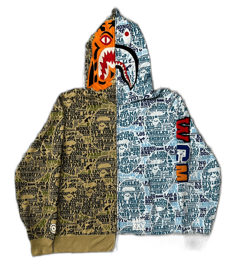 Bape Bape Anniversary Shark Pullover Jacket XL Size US XL / EU 56 / 4 - 1 Thumbnail