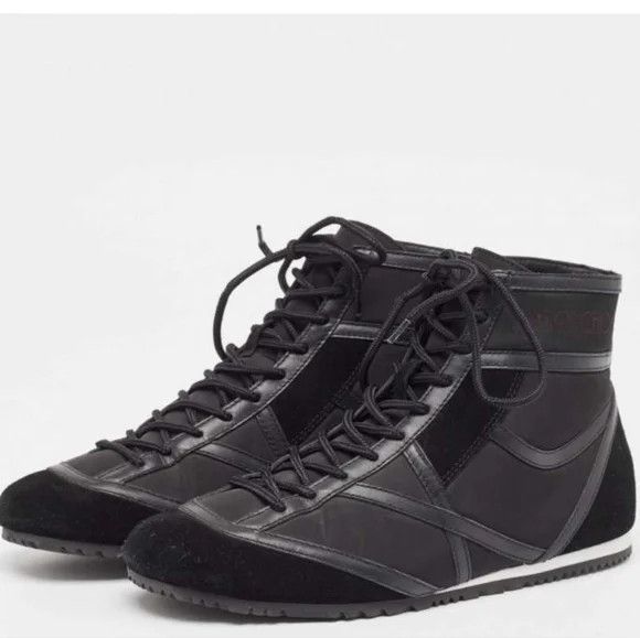 Jimmy Choo Jimmy Choo Kato Black High-Top Sneakers - EU36/US6 Size US 6 / IT 36 - 2 Thumbnail