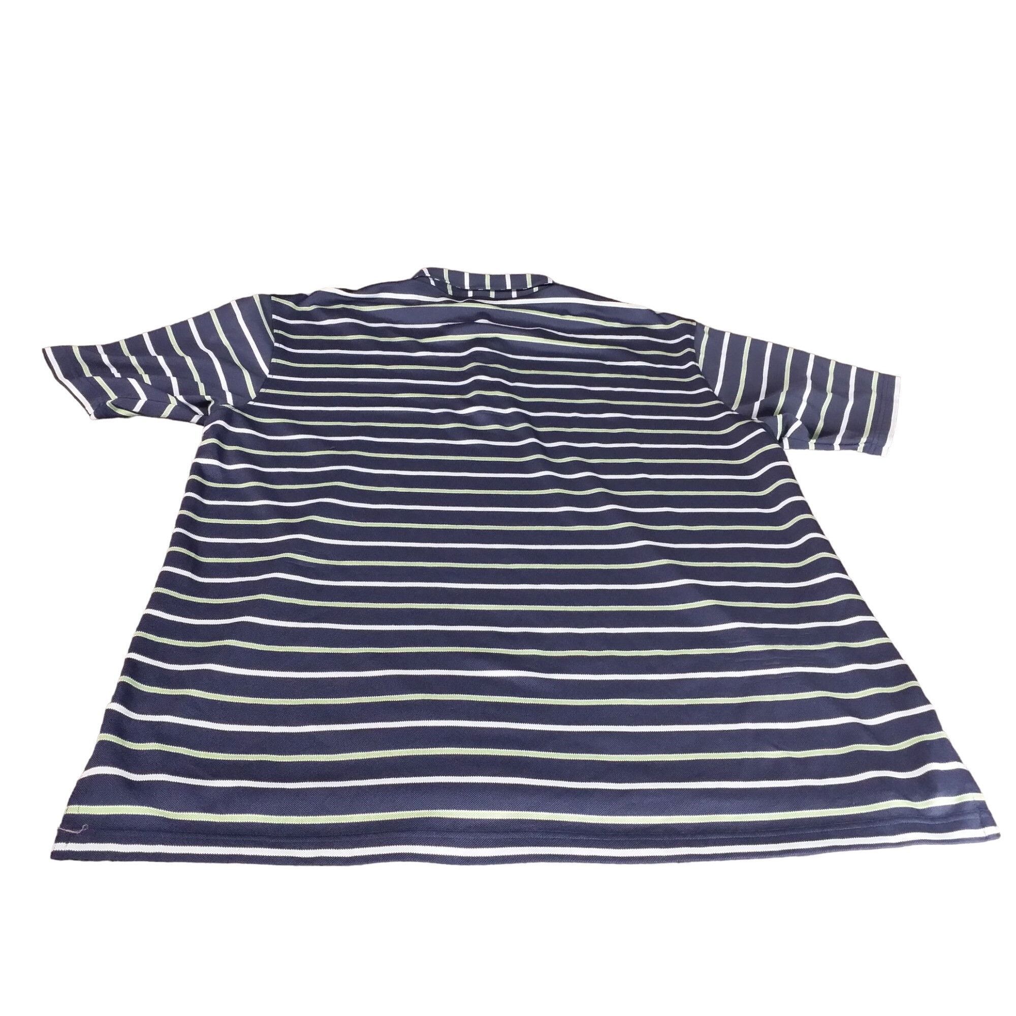 Peter Millar Peter Millar Summer Comfort Striped Golf Polo Men Sz XL Blue Size US XL / EU 56 / 4 - 8 Thumbnail