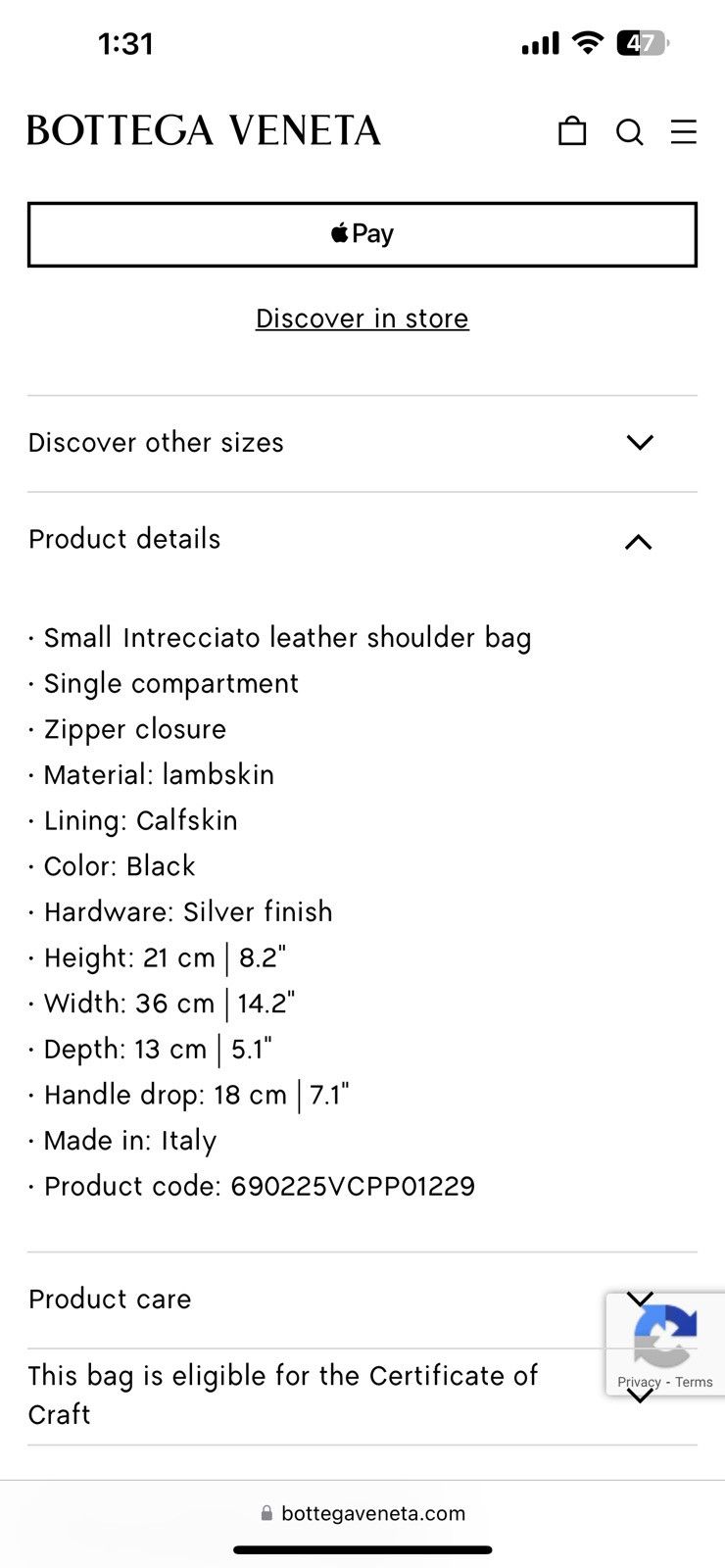 Bottega Veneta Bottega Veneta Small Jodie Shoulder Bag Size ONE SIZE - 8 Thumbnail