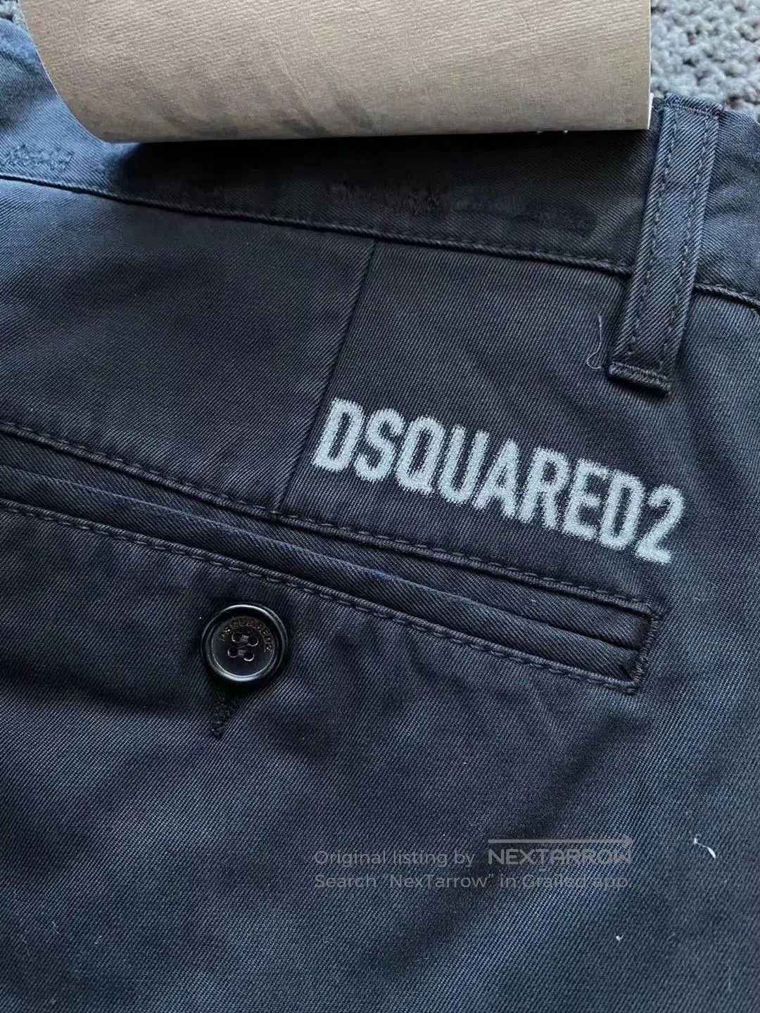 Dsquared2 New Dsquared2 Black Casual Pants 2020. Size US 26 / EU 42 - 5 Thumbnail