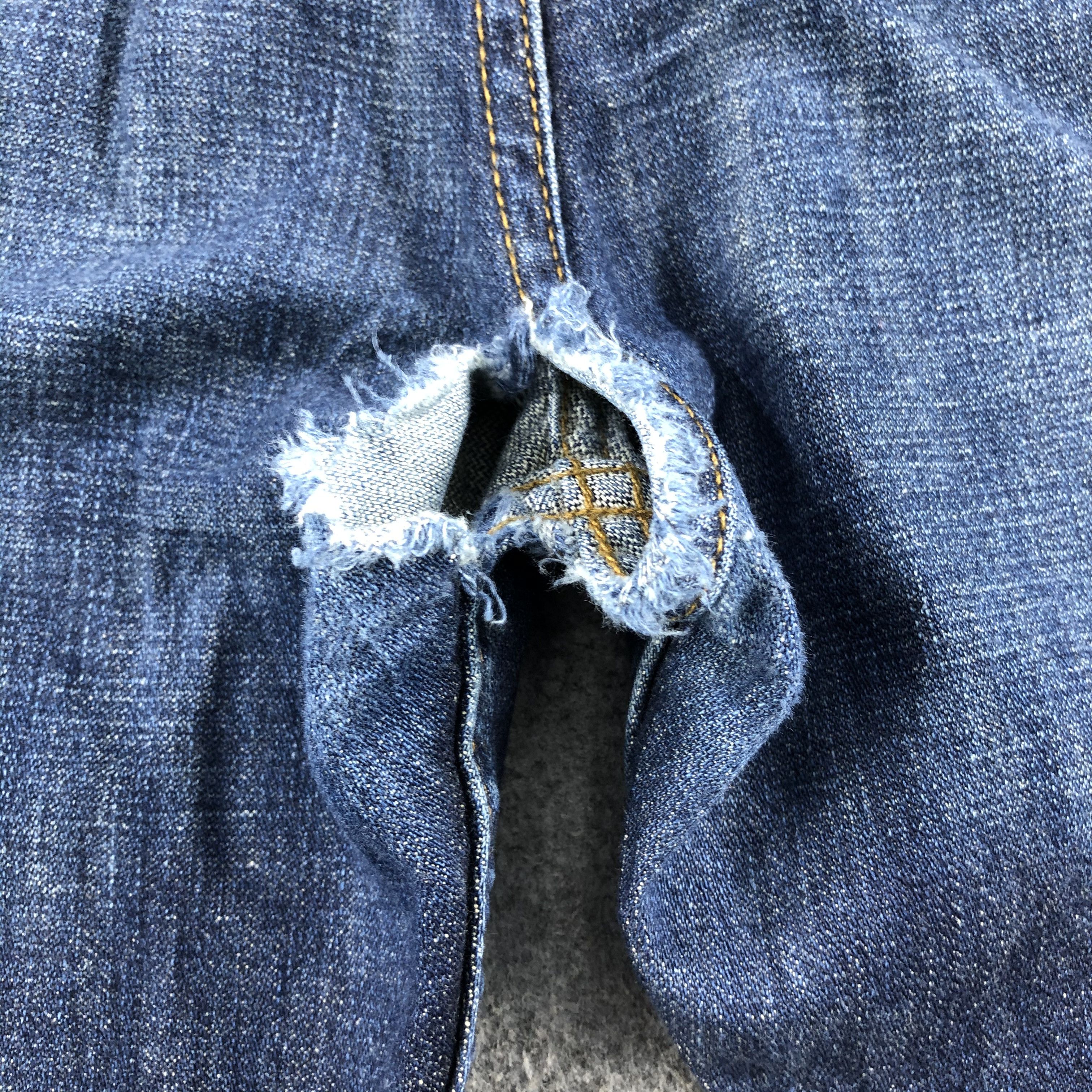 Levi's Vintage Distress Levis 569 Jeans-J1401 Size US 44 / EU 60 - 9 Thumbnail