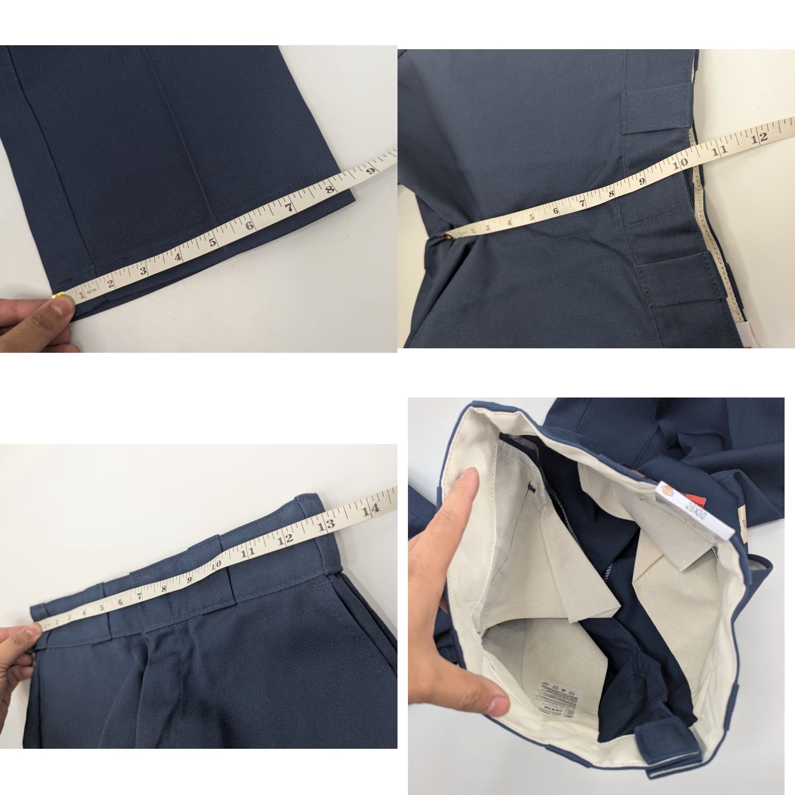 Dickies Dickies 874 Pants Navy 26x30 Regular Fit Straight Front 4-Pockets Work Casual Men Size US 26 / EU 42 - 8 Thumbnail