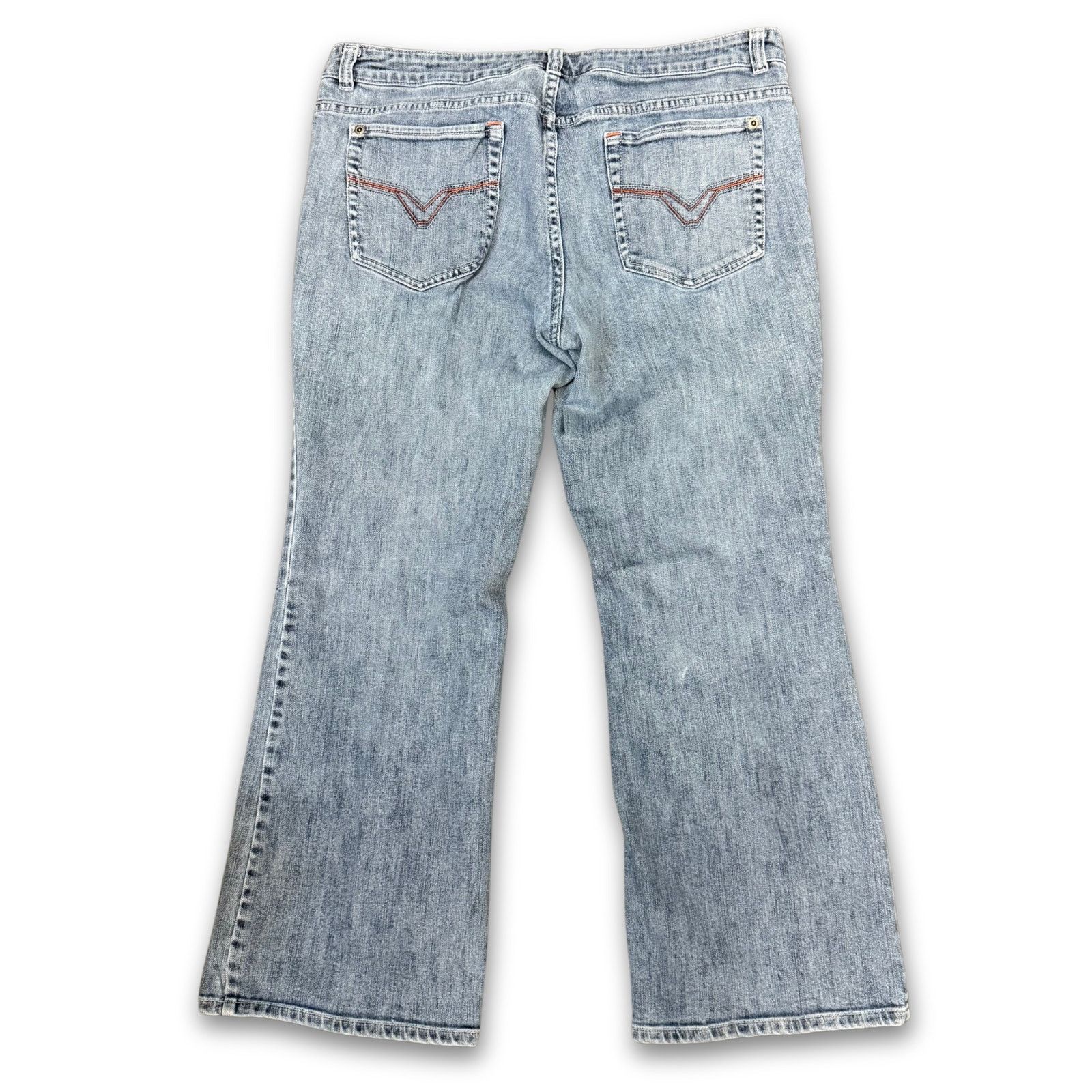 Harley Davidson Harley Davidson Vintage Bootcut Jeans | Women's 14 P Size 36" / US 14 / IT 50 - 2 Thumbnail