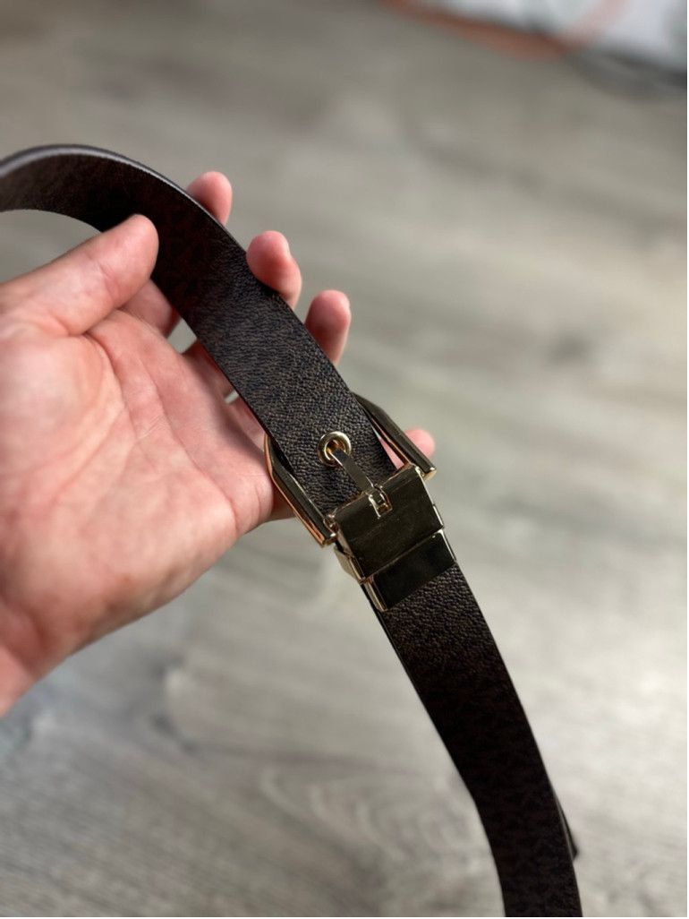 Michael Kors Women's Michael Kors Monogram Reversible Belt 40in Size ONE SIZE - 7 Thumbnail
