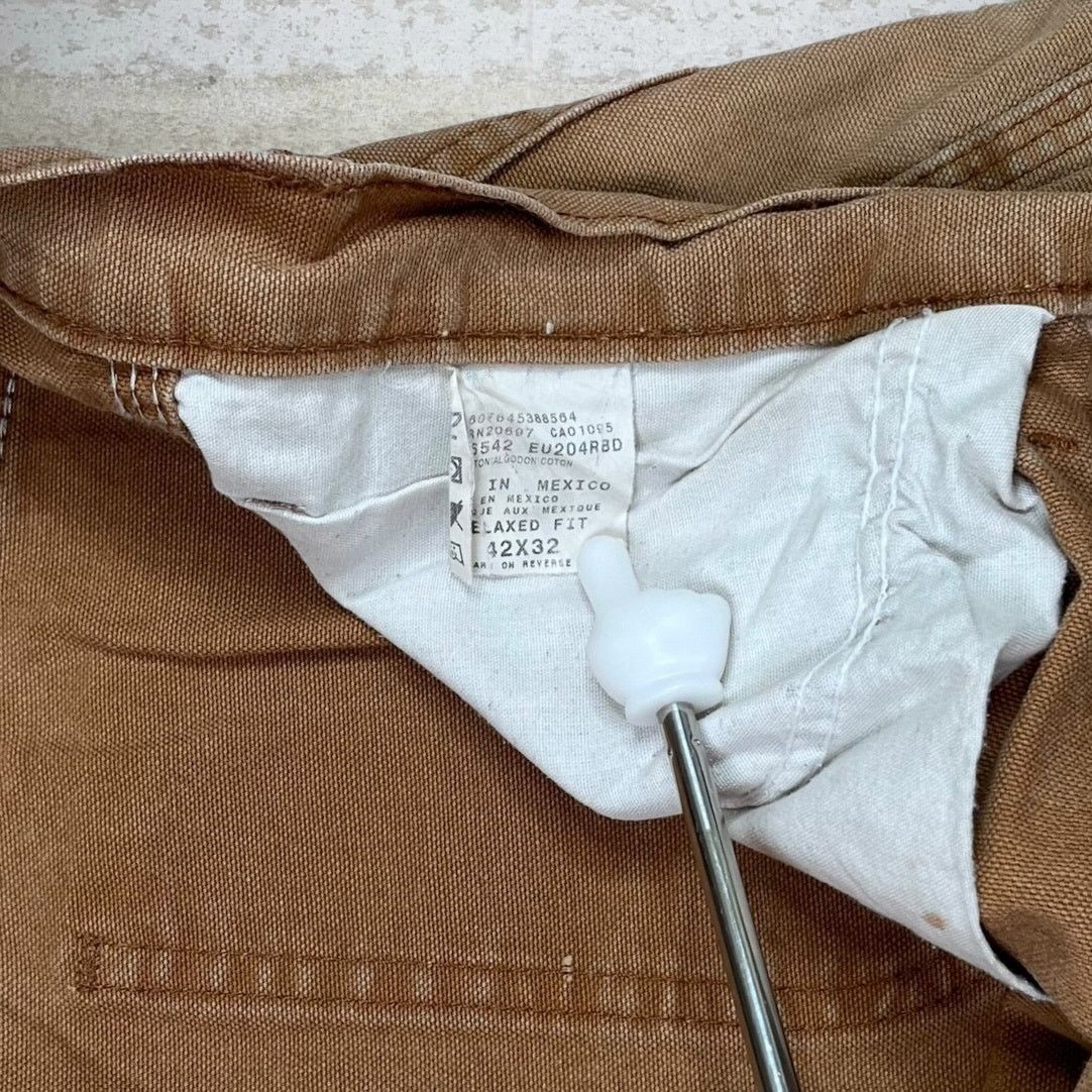 Dickies Vintage Y2K Dickies Carpenter Pants 42x32 Baggy Tan Cotton Size US 42 / EU 58 - 4 Thumbnail