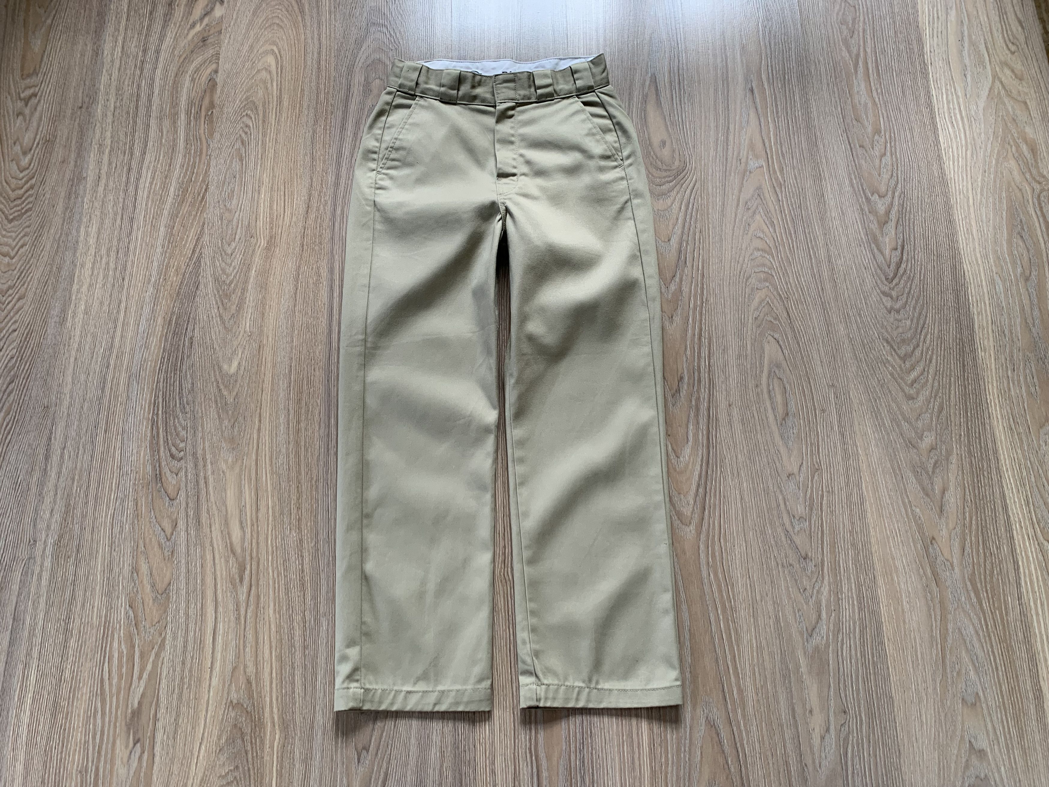 Dickies × Vintage Dickies Beige Unisex Classic Pants Trousers Size US 27 - 8 Thumbnail