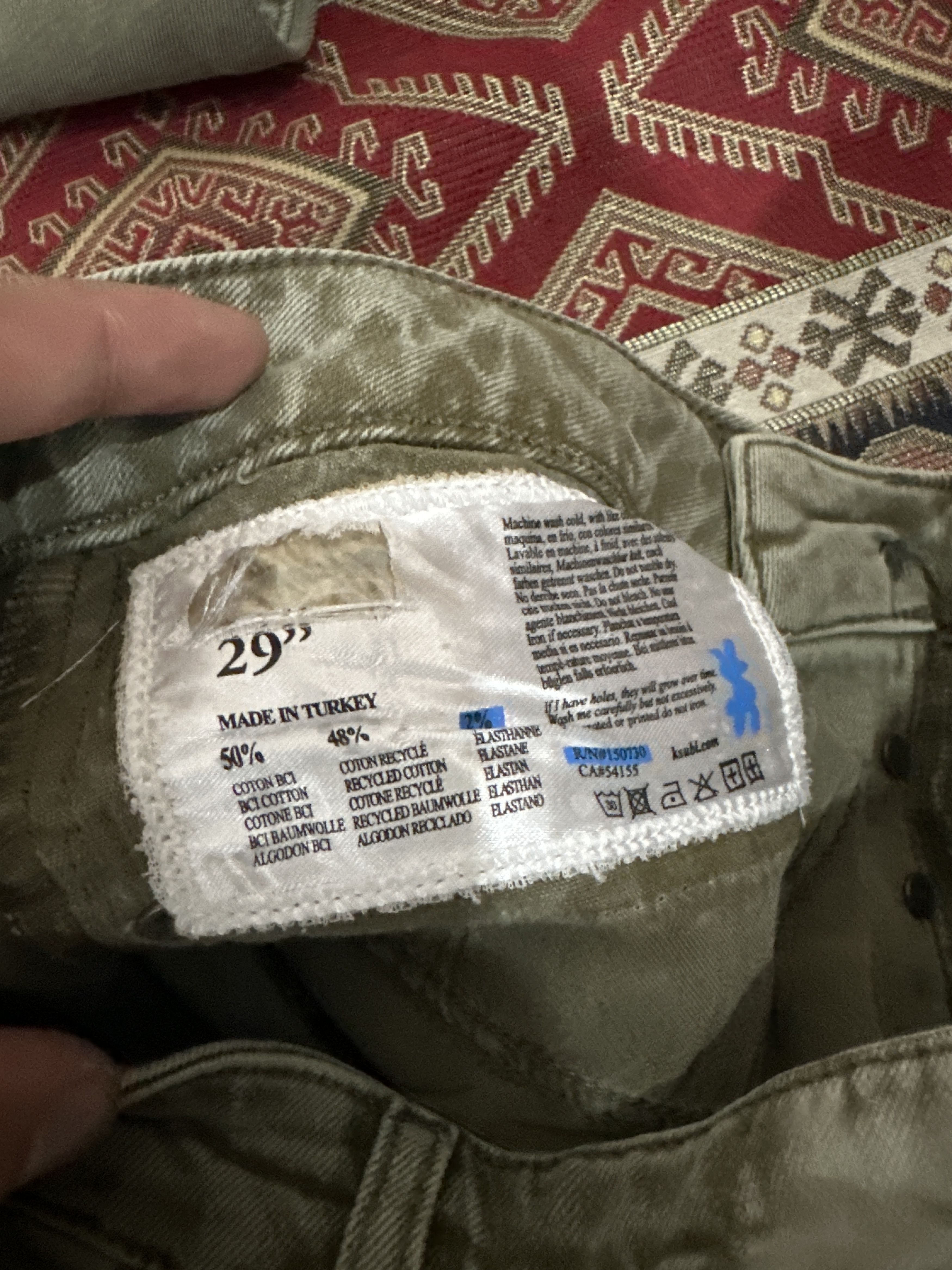 Ksubi Ksubi Van Vinkle Outback Jeans Size 29 Green Size US 29 - 10 Thumbnail