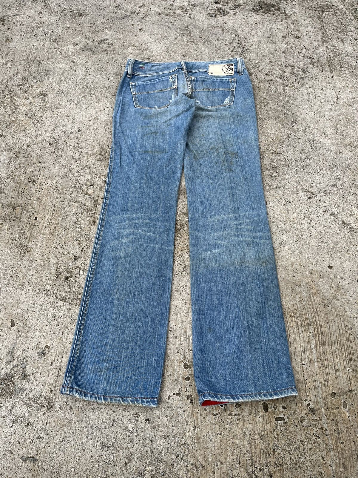 Diesel Diesel Industry Reckfly Denim Jeans Rare Pocket Size 29" - 3 Thumbnail