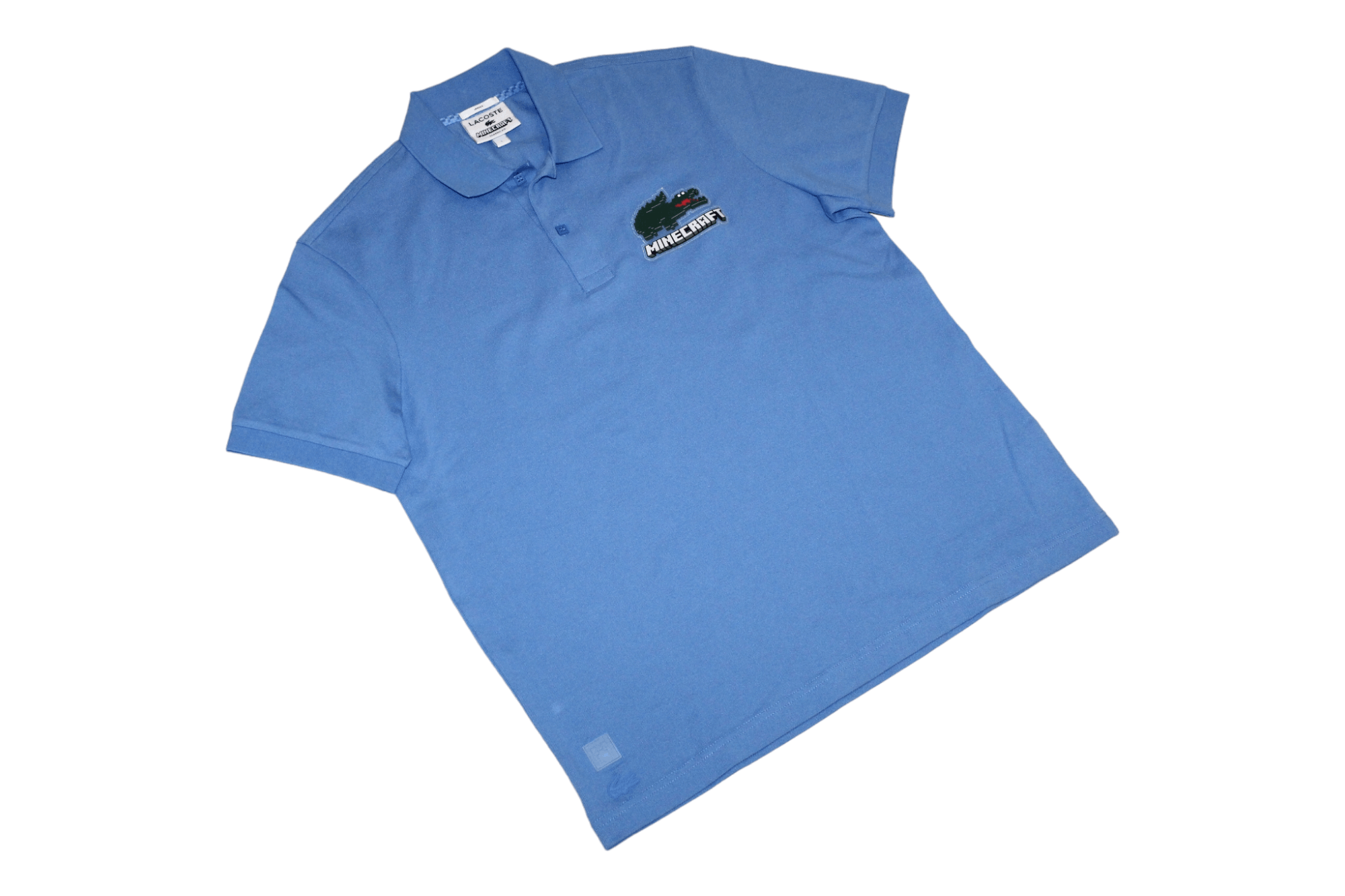 Lacoste Lacoste x Minecraft Classic Fit Big Logo Pique Polo Shirt Size US L / EU 52-54 / 3 - 10 Thumbnail