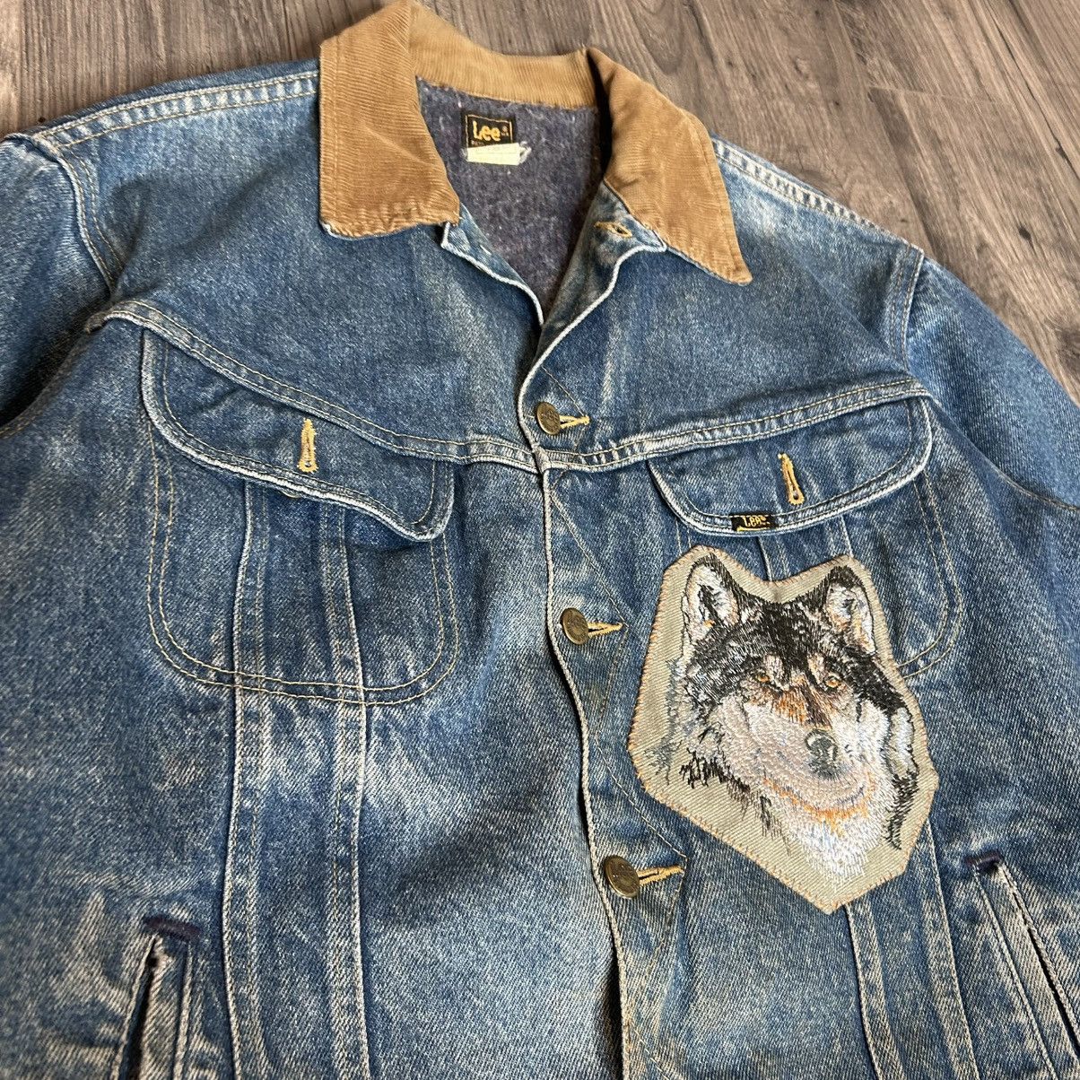 Lee Lee storm rider faded denim jacket Size US L / EU 52-54 / 3 - 6 Thumbnail